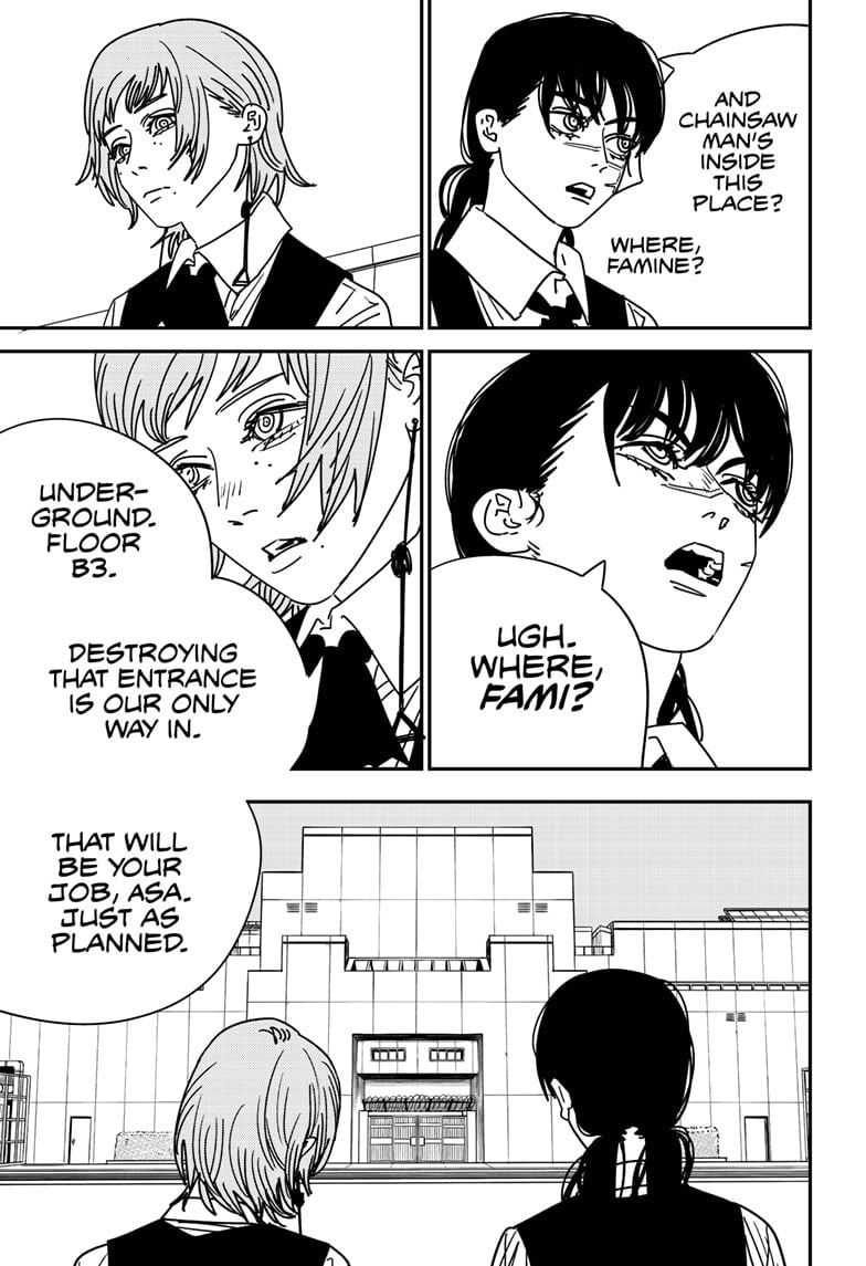 Chainsaw Man, chapter 157