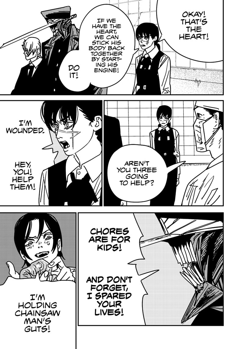 Chainsaw Man, chapter 161