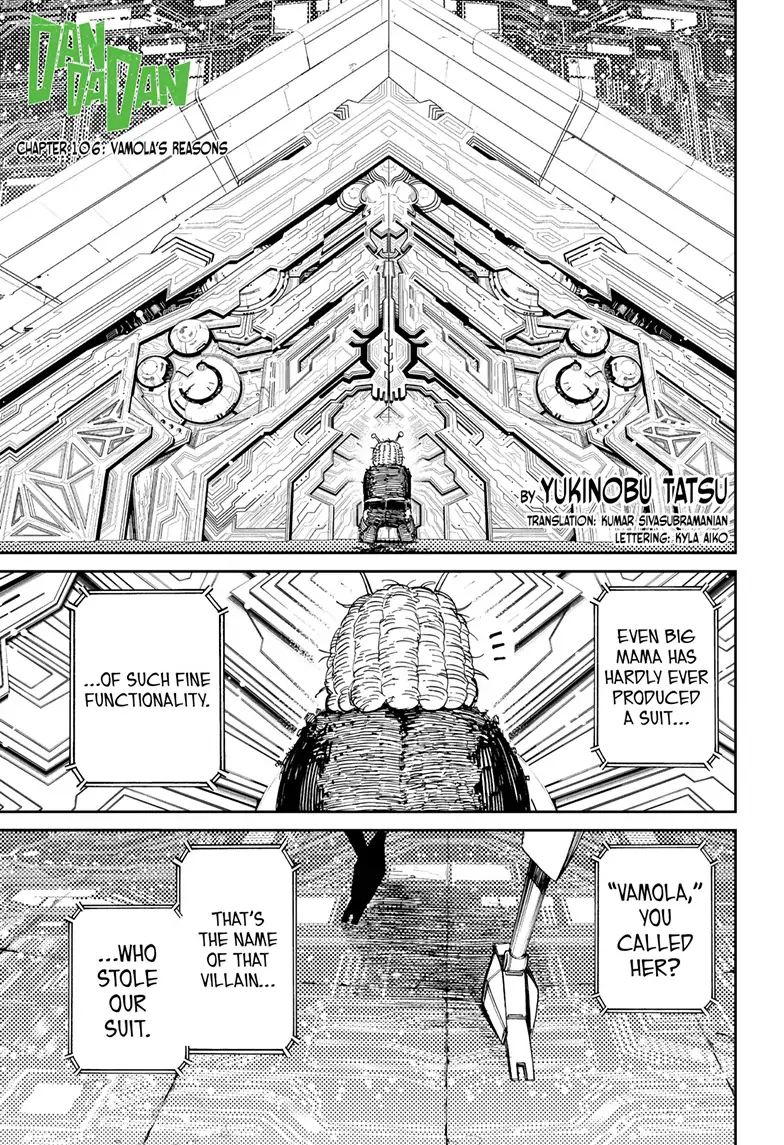 Dandadan, chapter 106