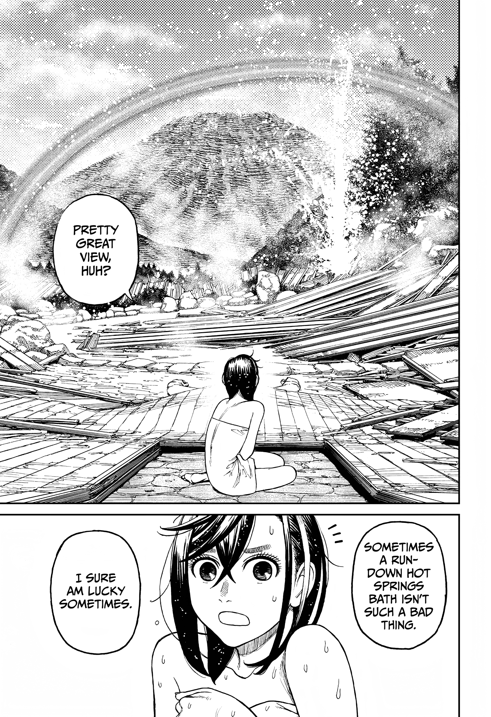 Dandadan, chapter 34