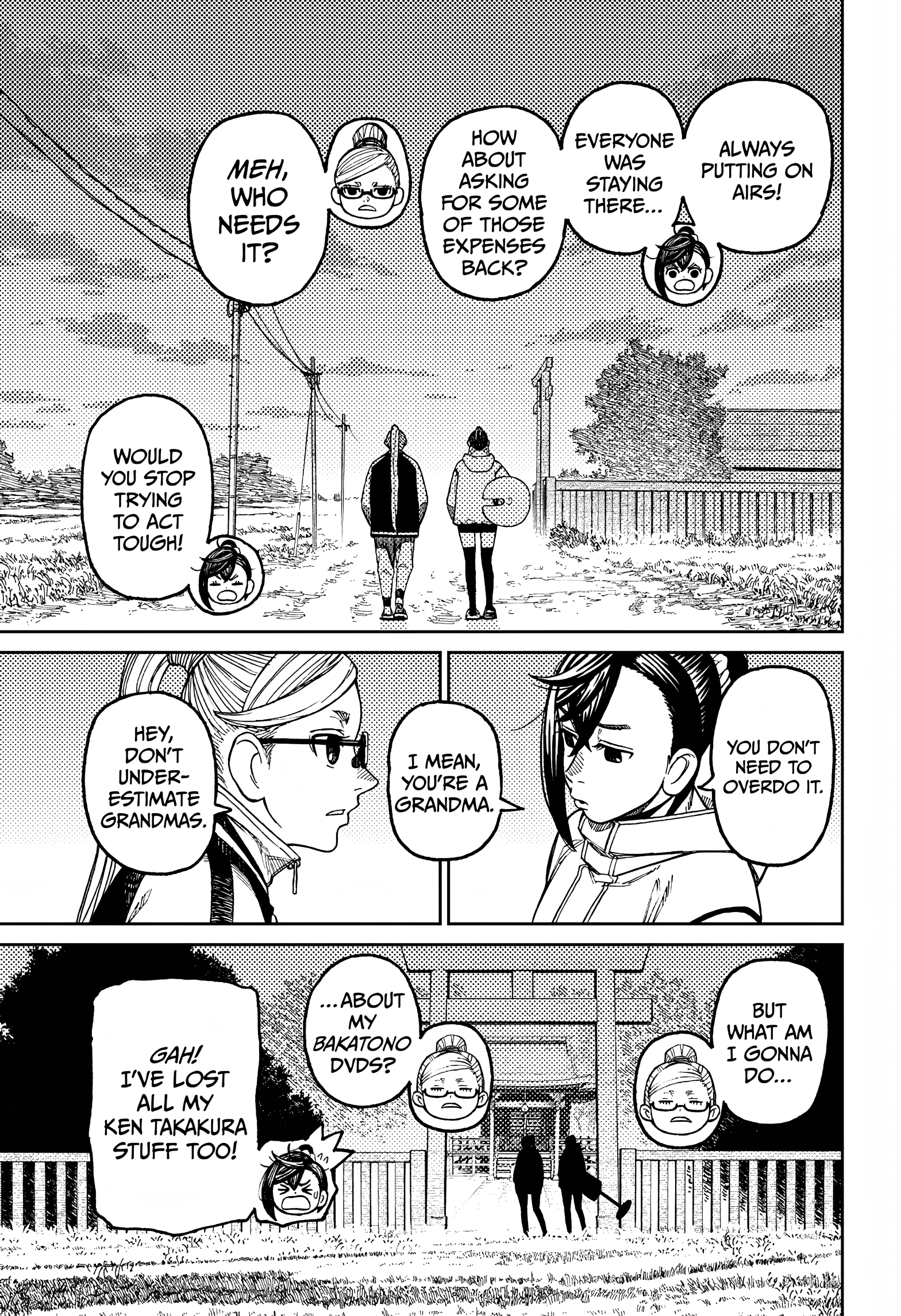 Dandadan, chapter 62