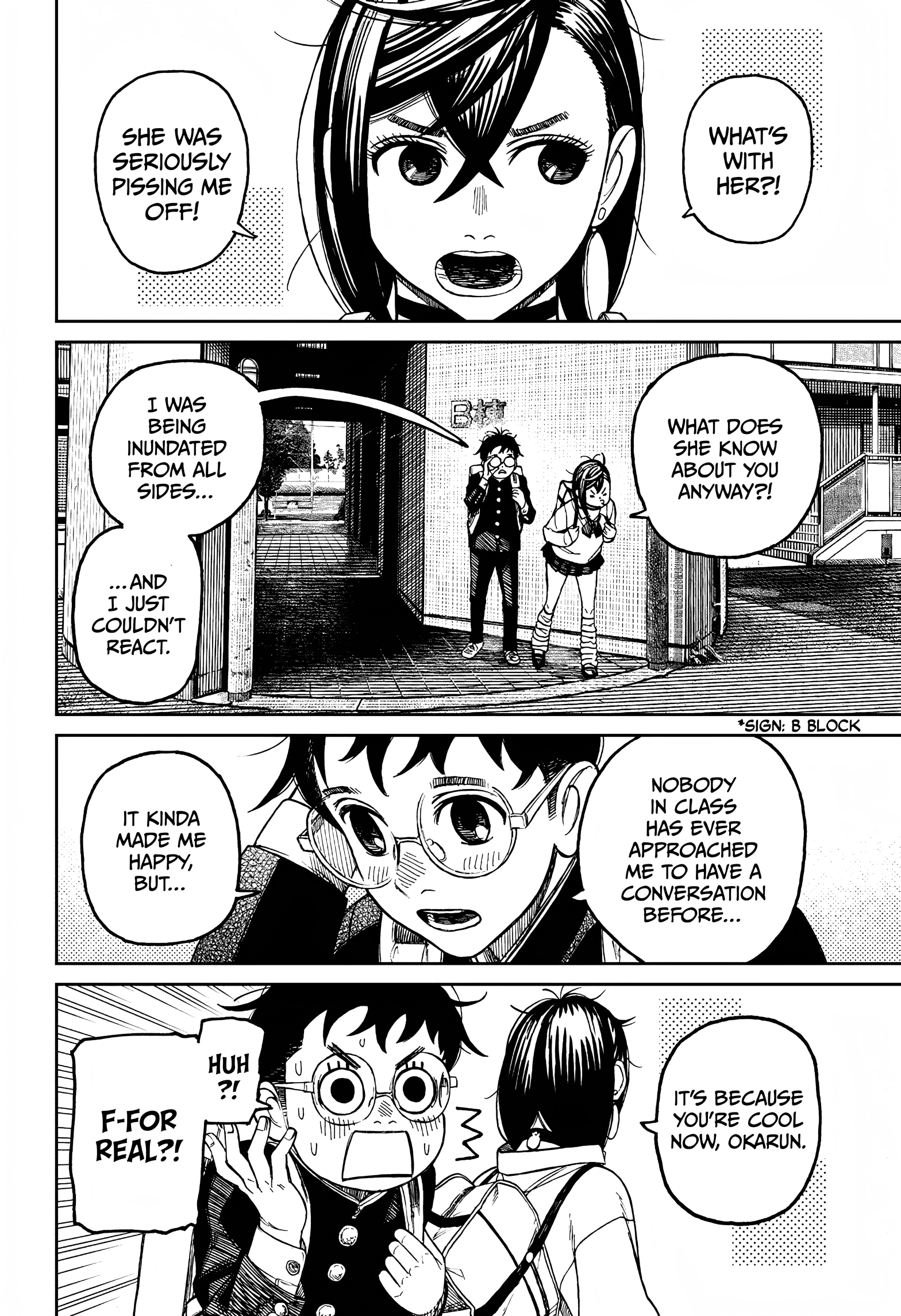 Dandadan, chapter 64