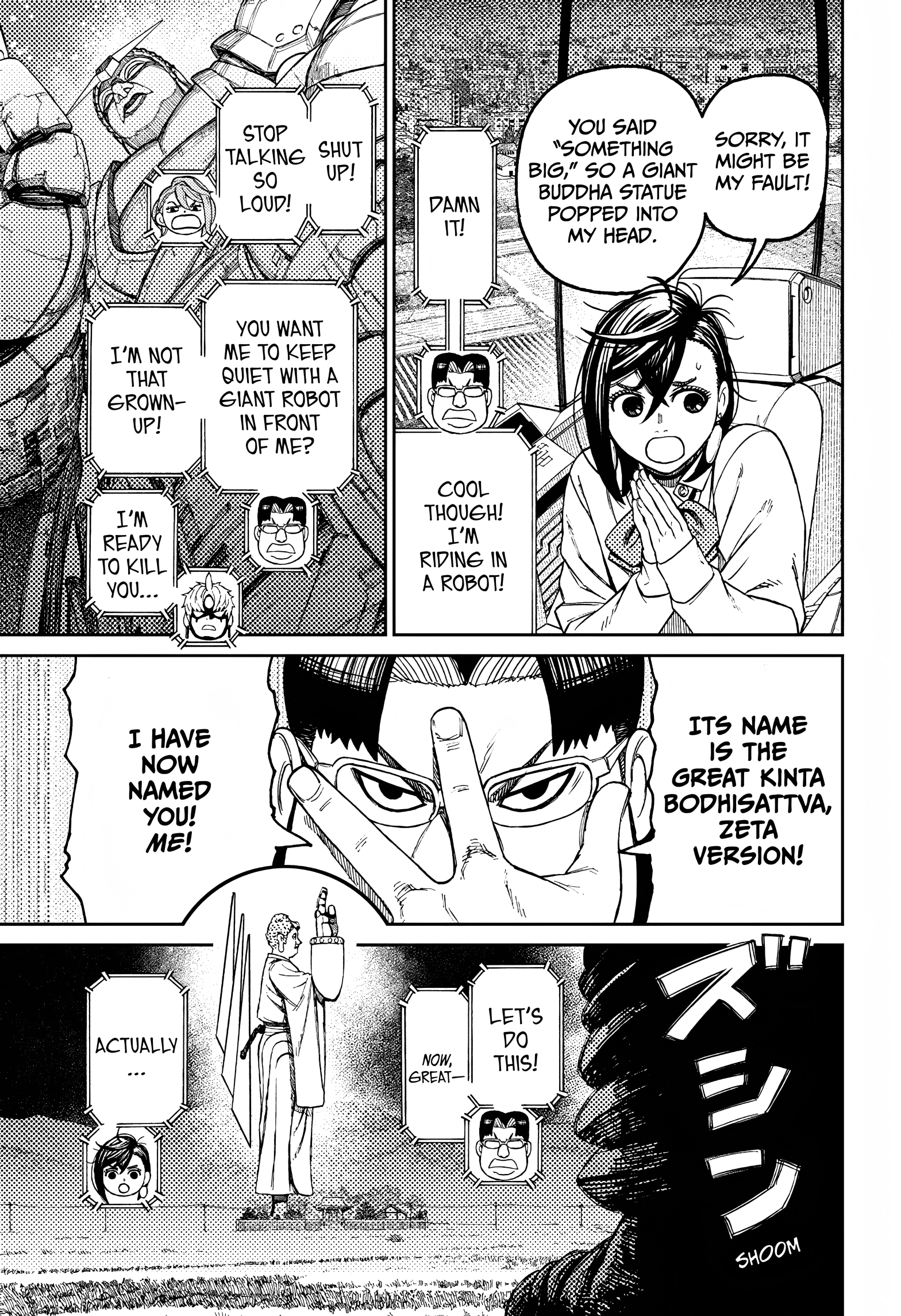 Dandadan, chapter 68