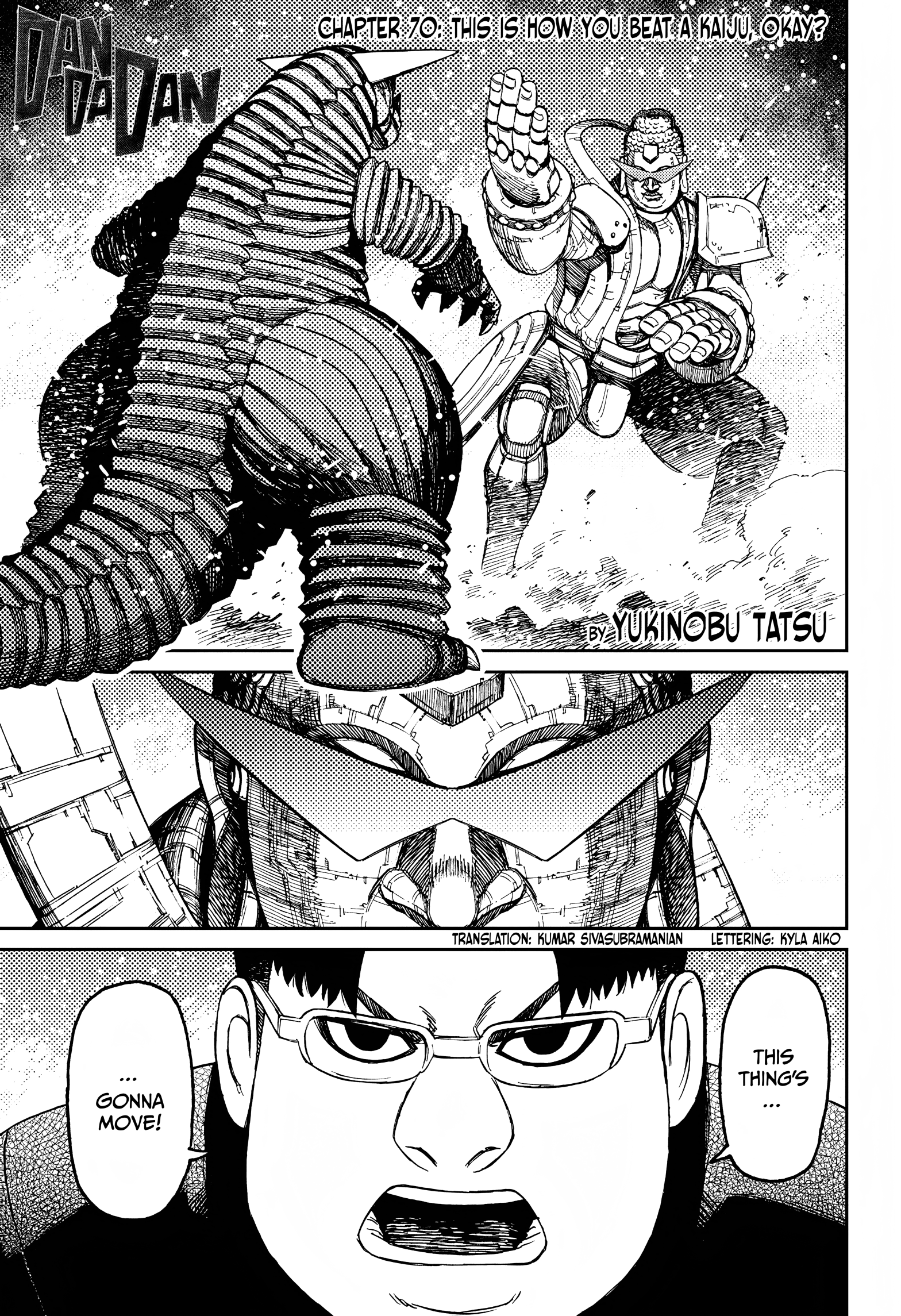 Dandadan, chapter 70