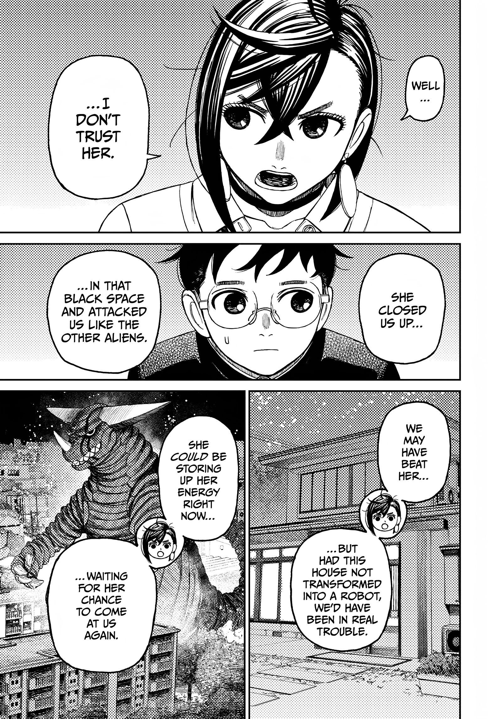 Dandadan, chapter 73