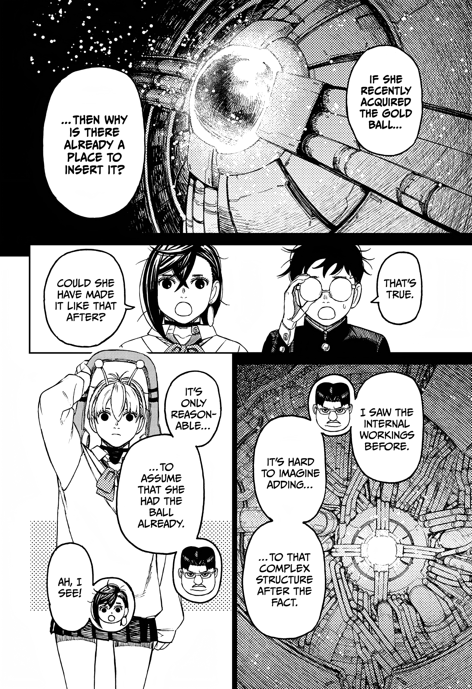 Dandadan, chapter 77