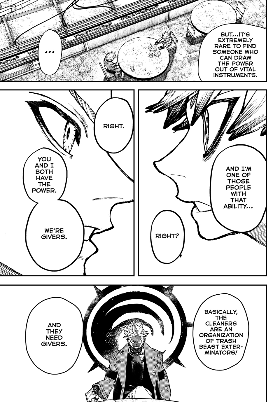Gachiakuta, Chapter 4