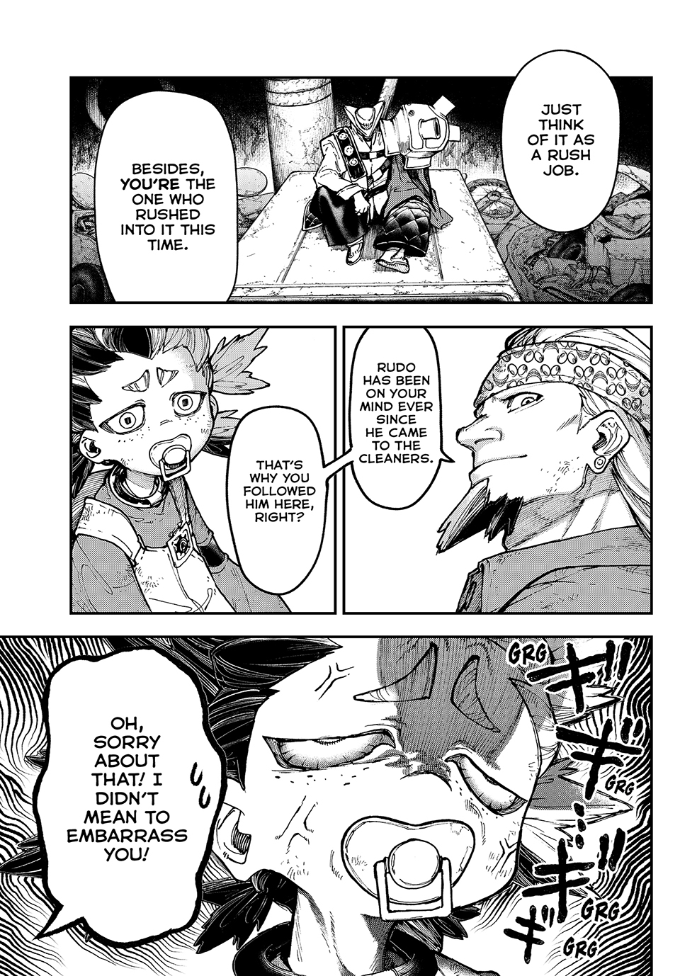 Gachiakuta, Chapter 52