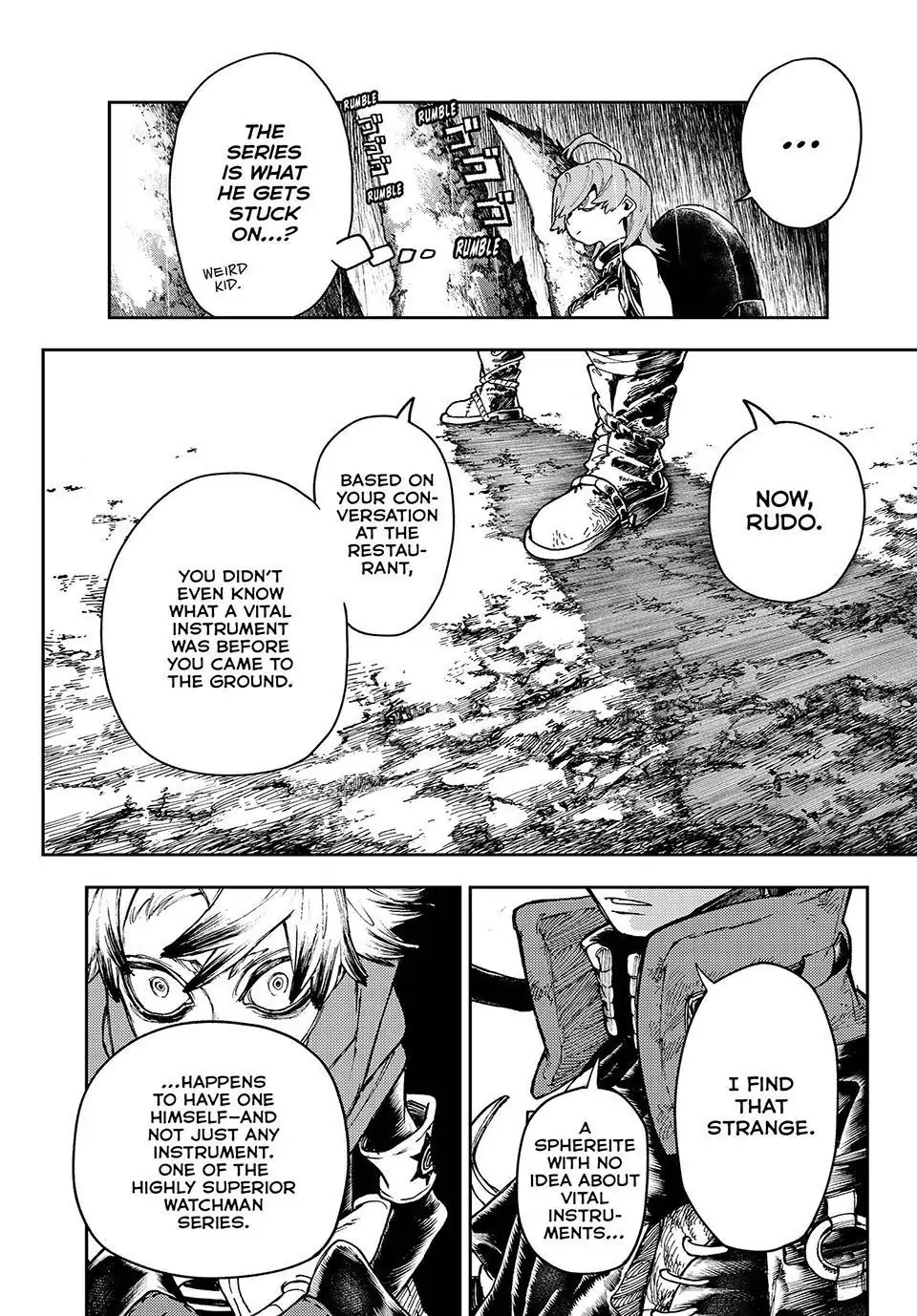Gachiakuta, Chapter 66