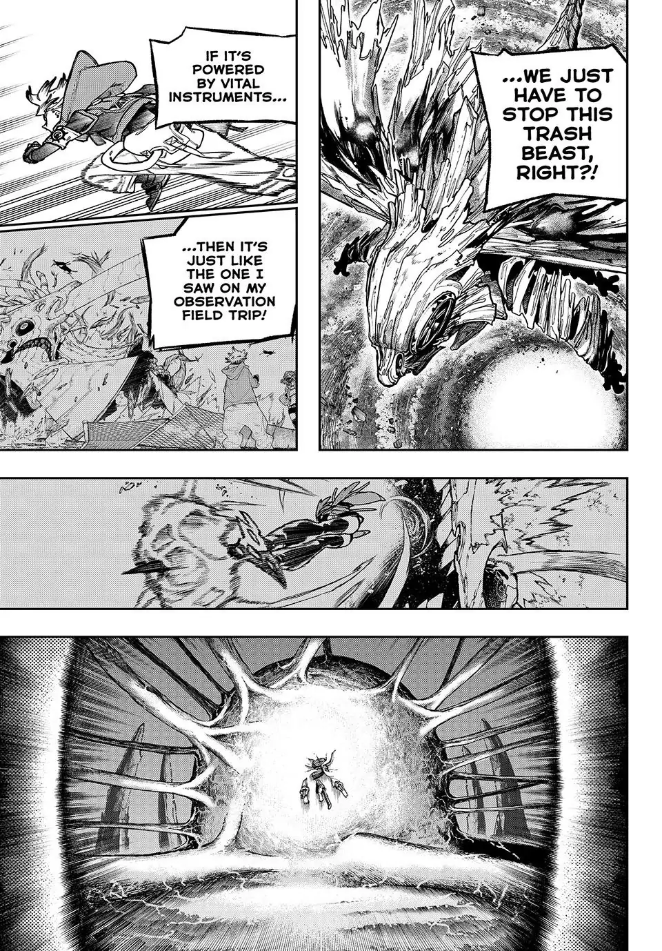 Gachiakuta, Chapter 73