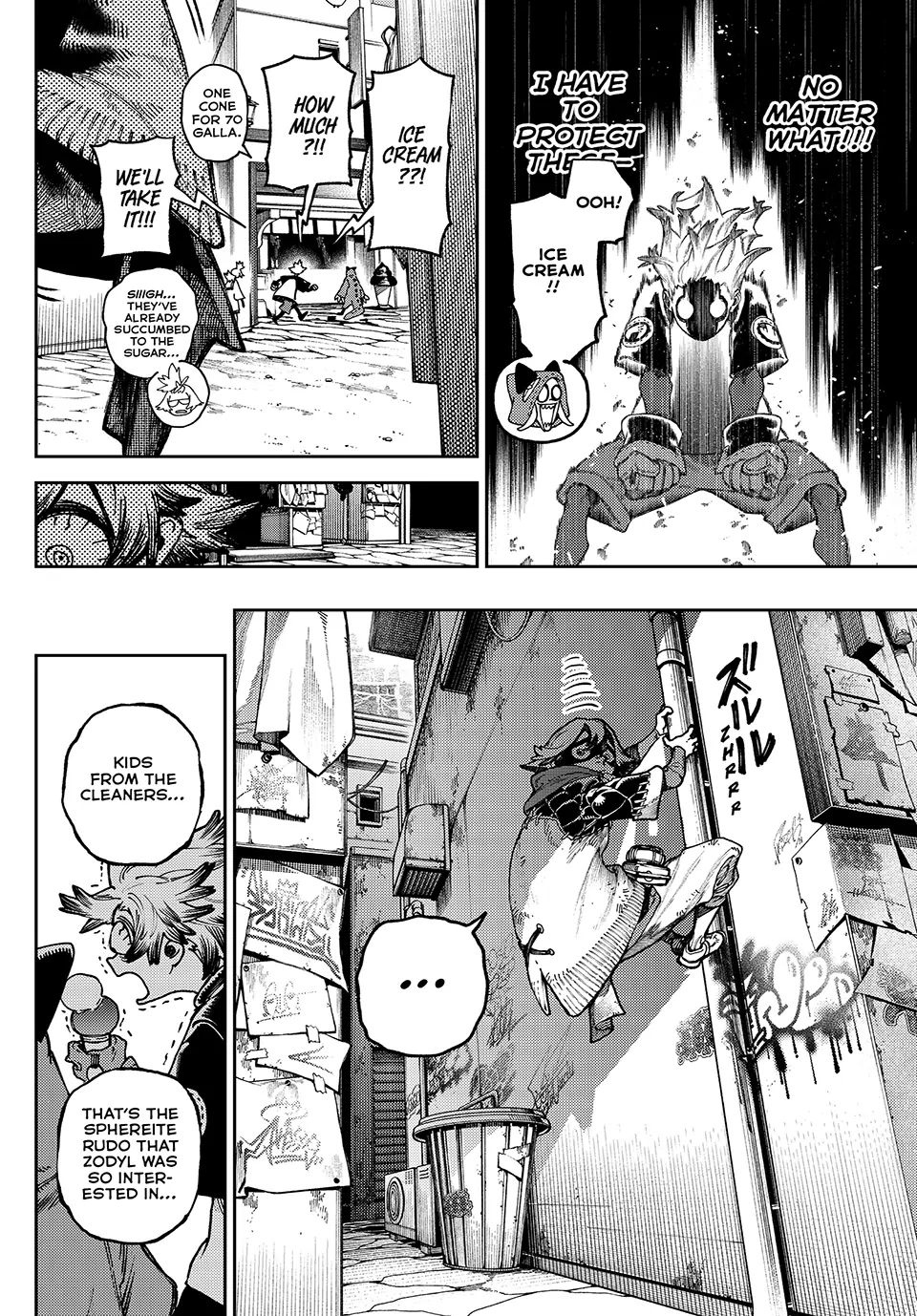Gachiakuta, Chapter 86