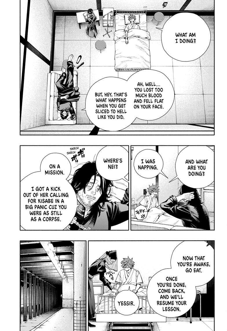 Gokurakugai, Chapter 13