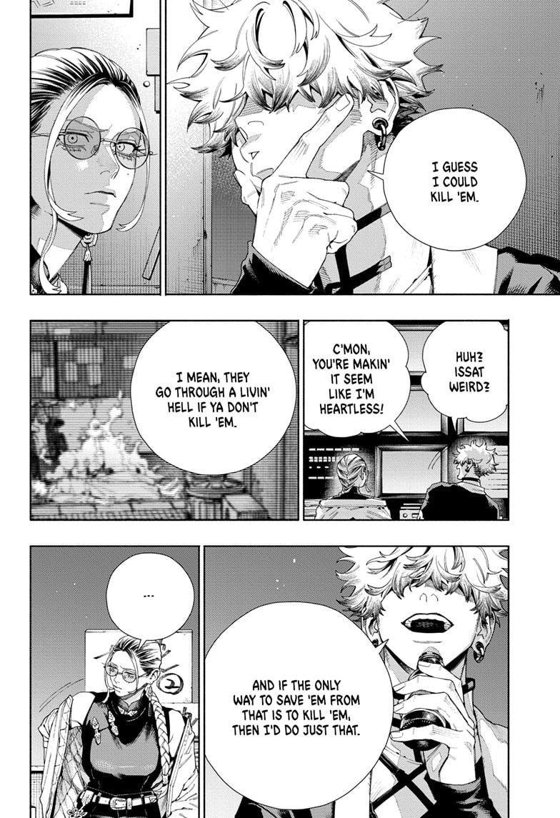 Gokurakugai, Chapter 13