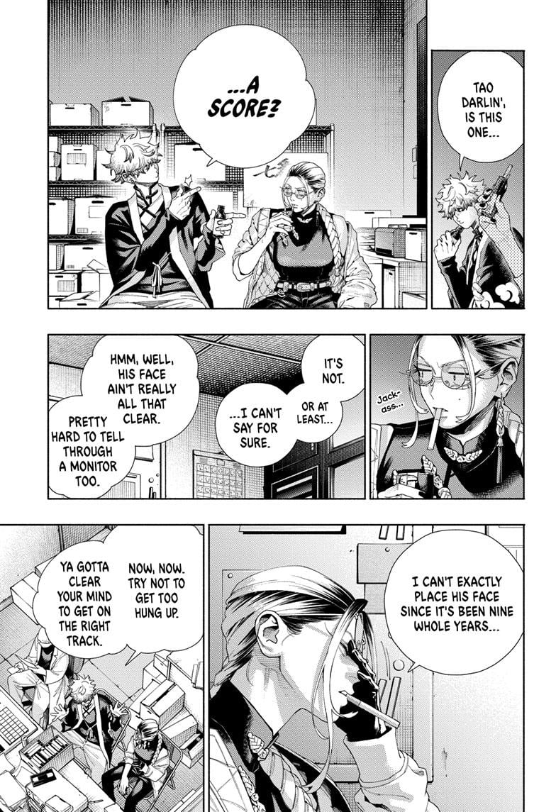 Gokurakugai, Chapter 13