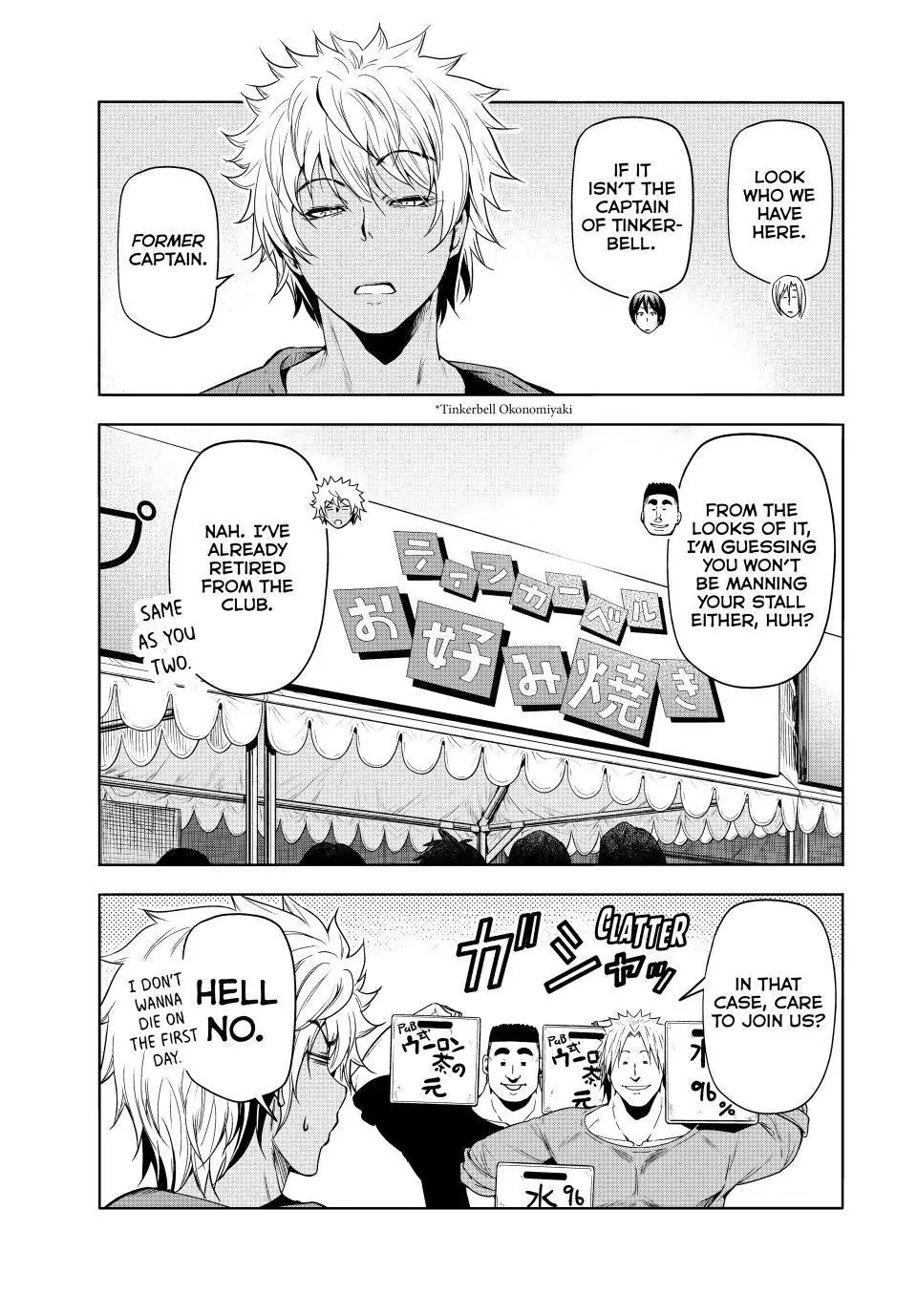 Grand Blue Dreaming, Chapter 92