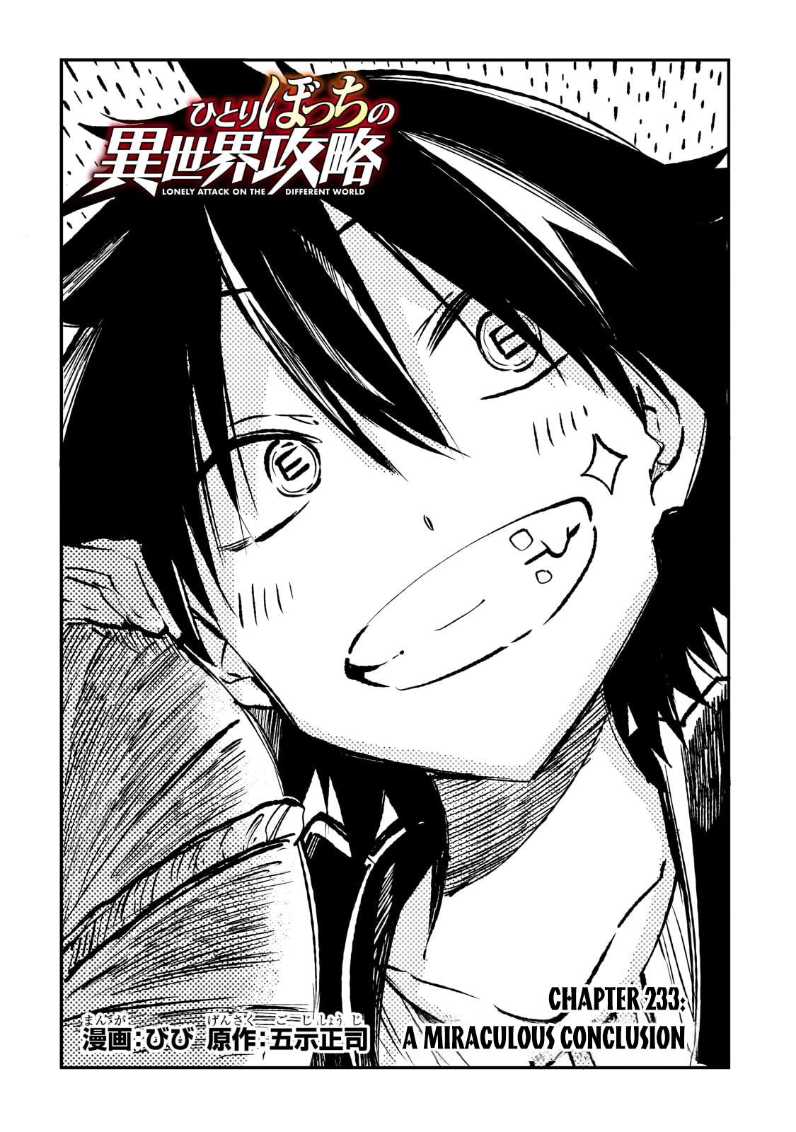 Hitoribocchi no Isekai Kouryaku, Chapter 233
