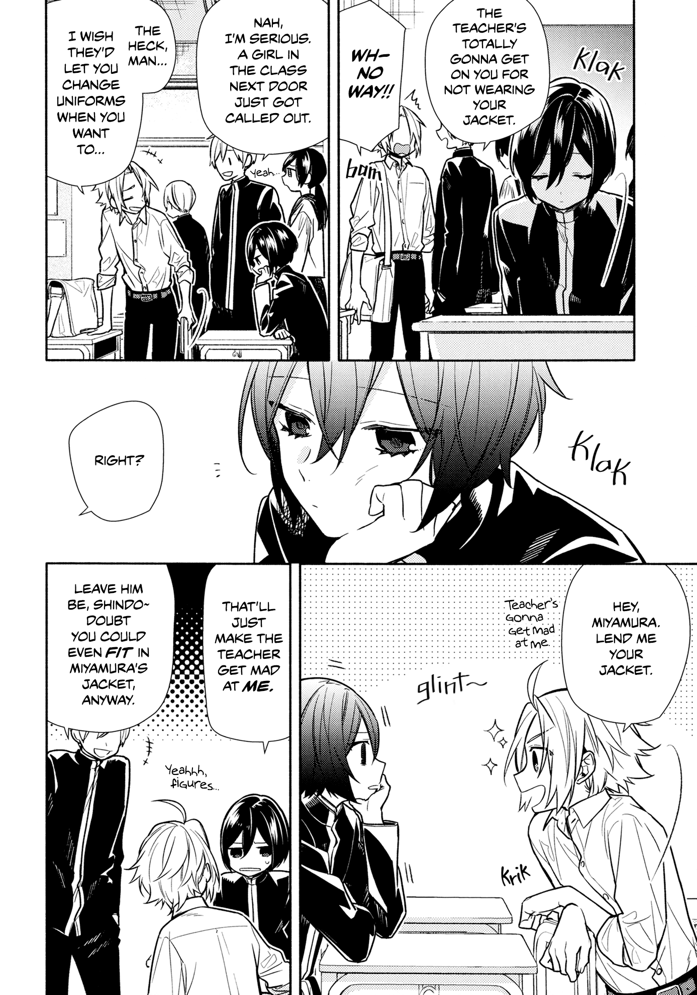 Horimiya, chapter 100.4