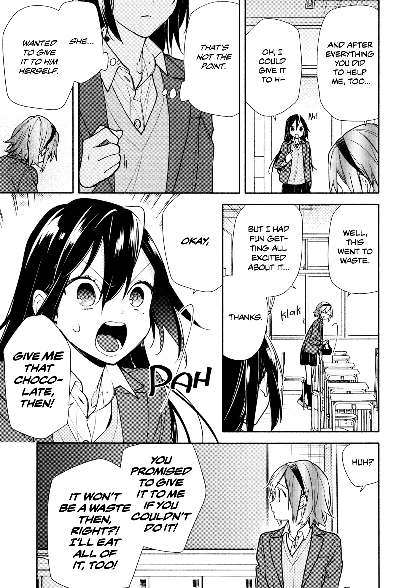 Horimiya, chapter 118.5