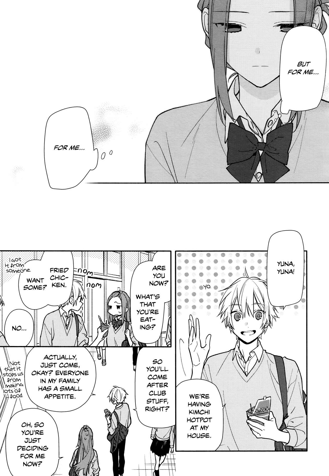 Horimiya, chapter 119.5