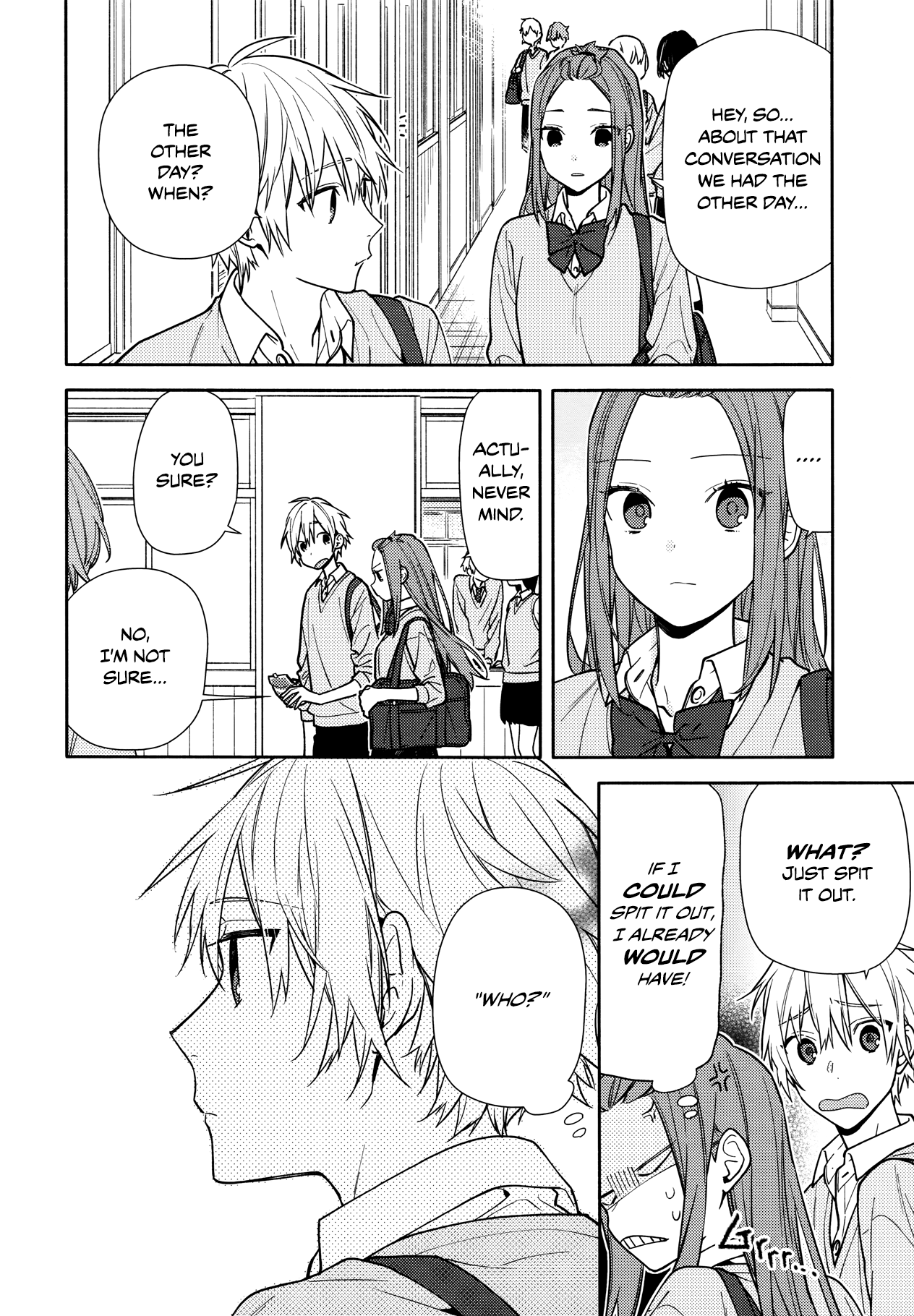 Horimiya, chapter 119.5