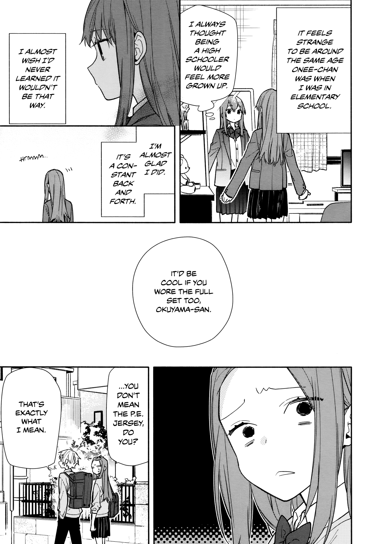 Horimiya, chapter 119.5