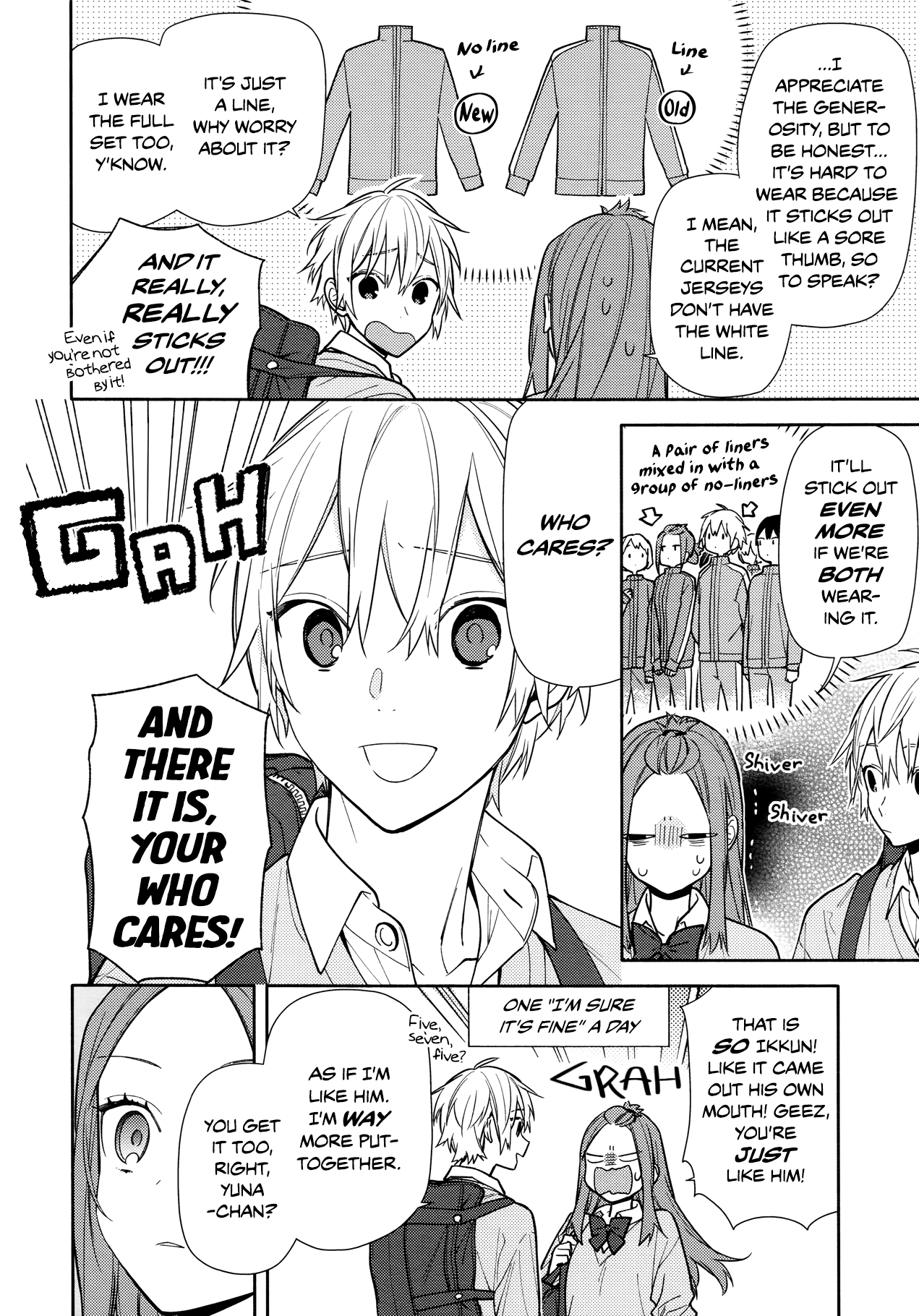 Horimiya, chapter 119.5