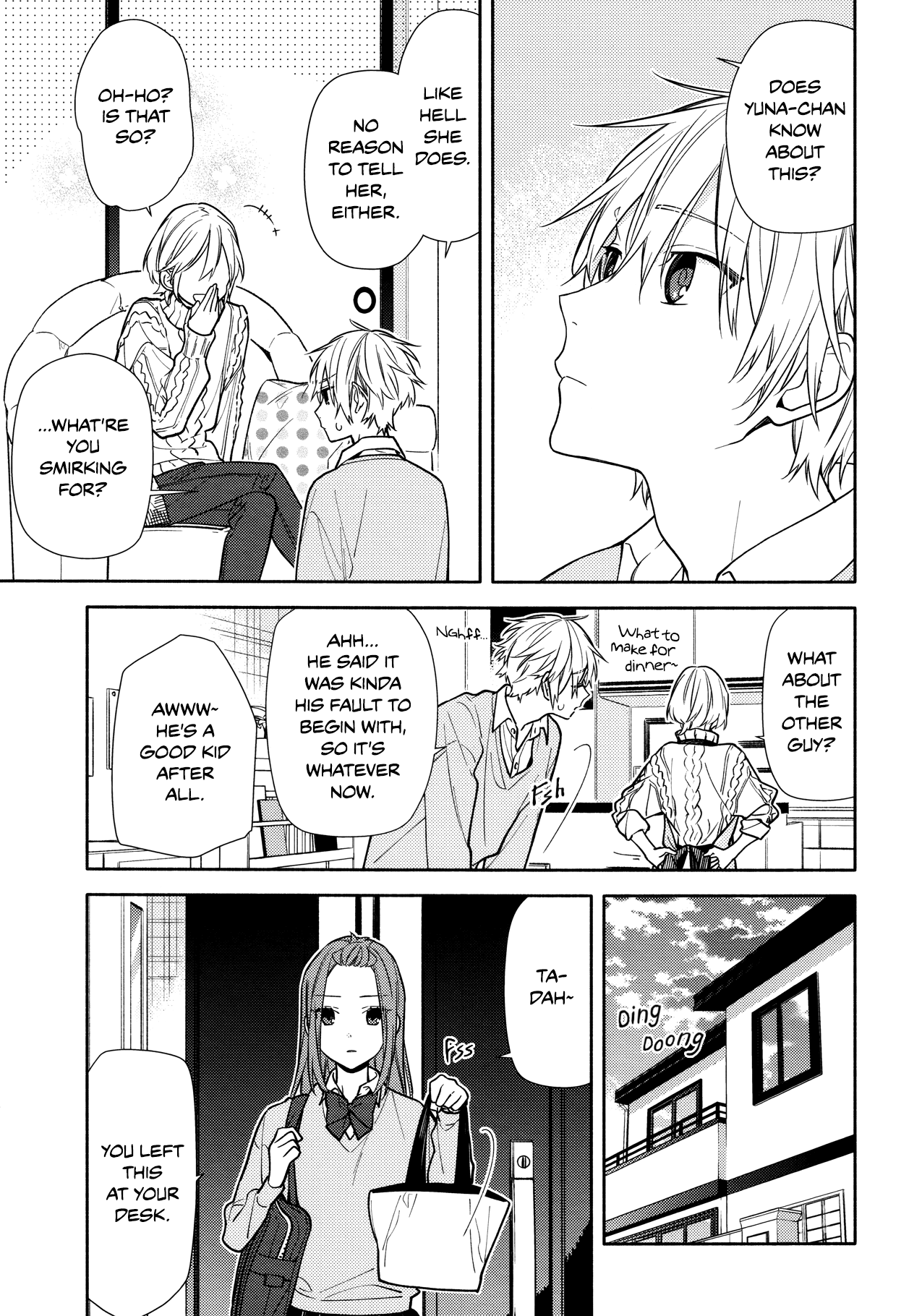 Horimiya, chapter 119.6