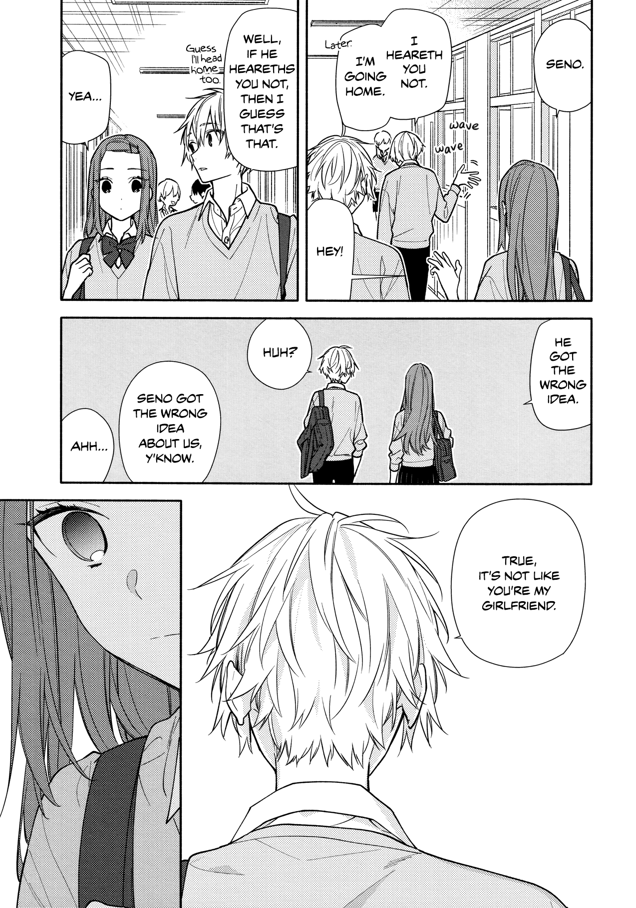 Horimiya, chapter 119.6