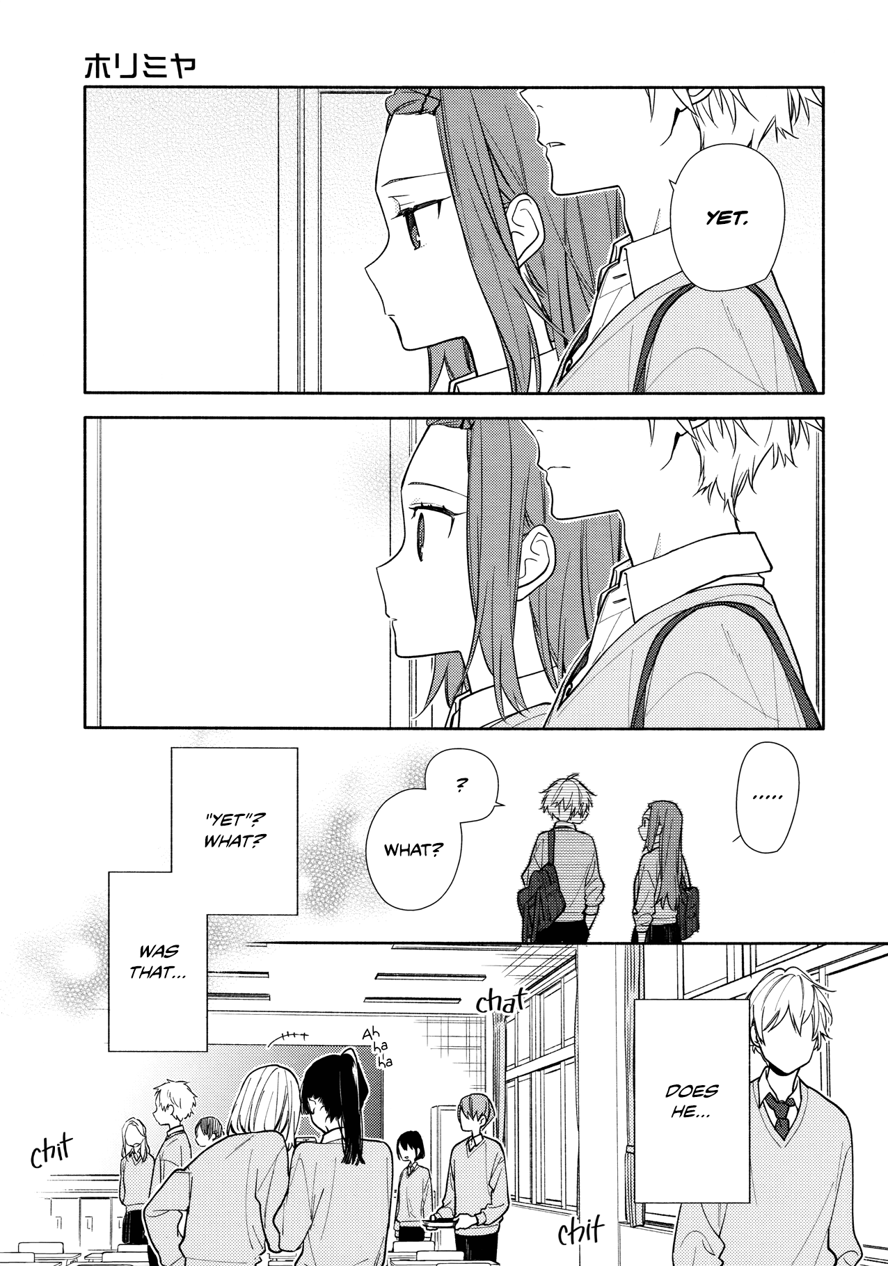 Horimiya, chapter 119.6