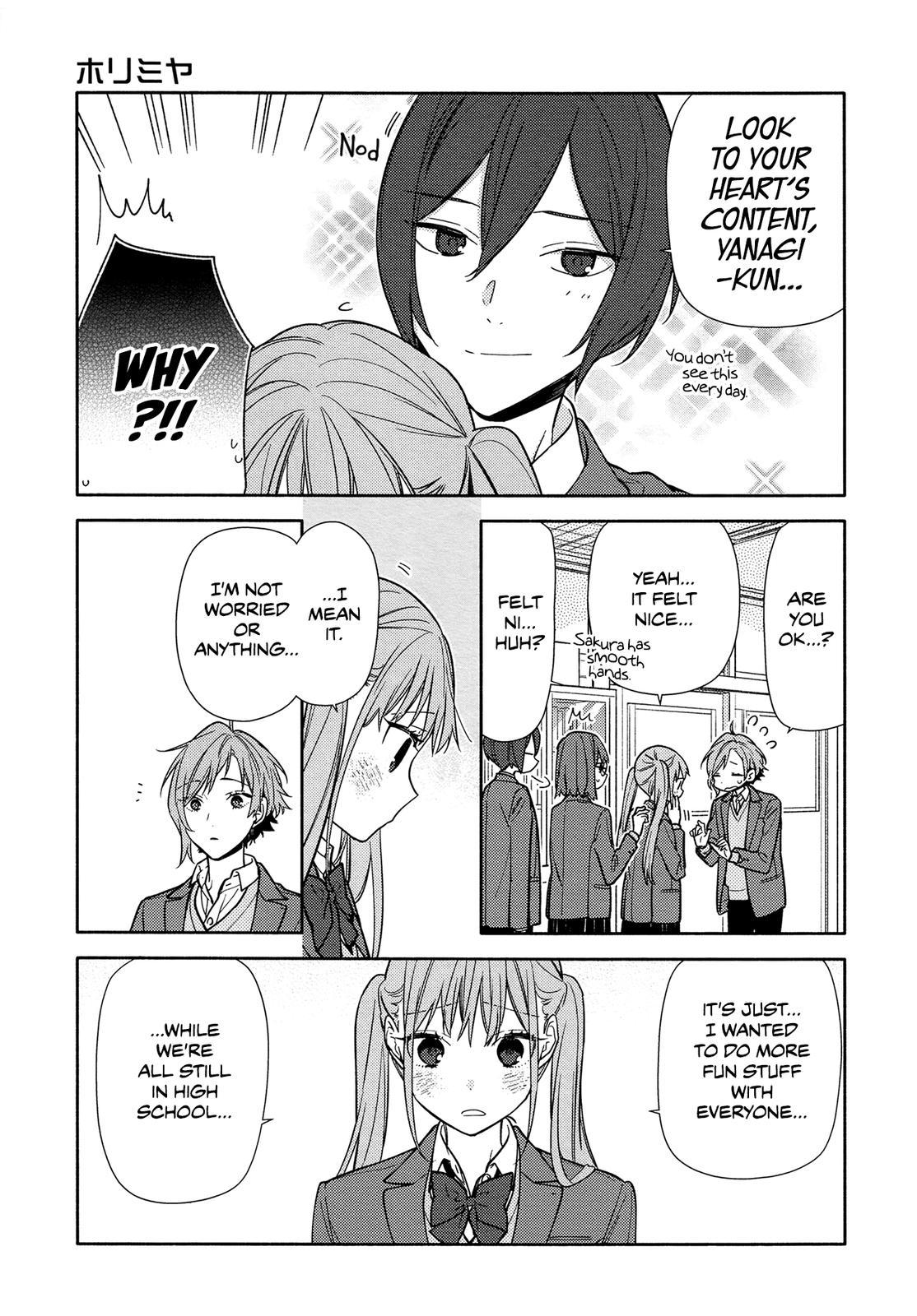 Horimiya, chapter 122.1