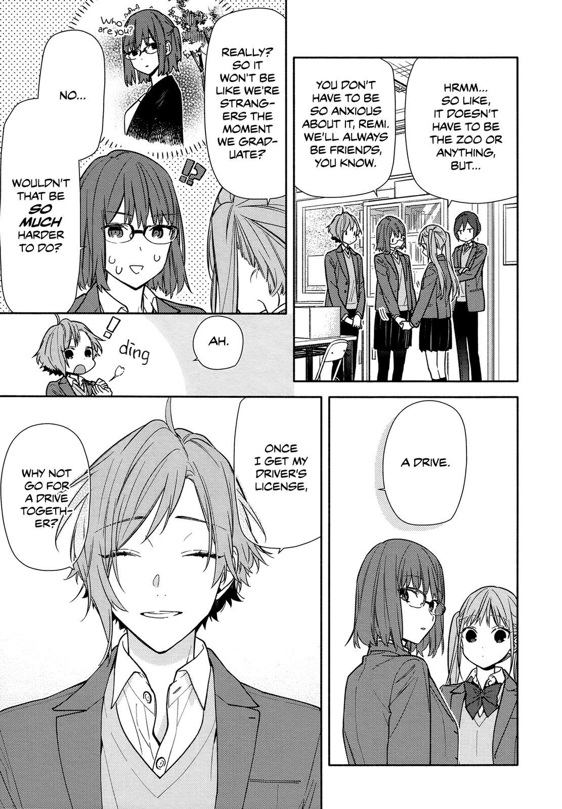 Horimiya, chapter 122.1