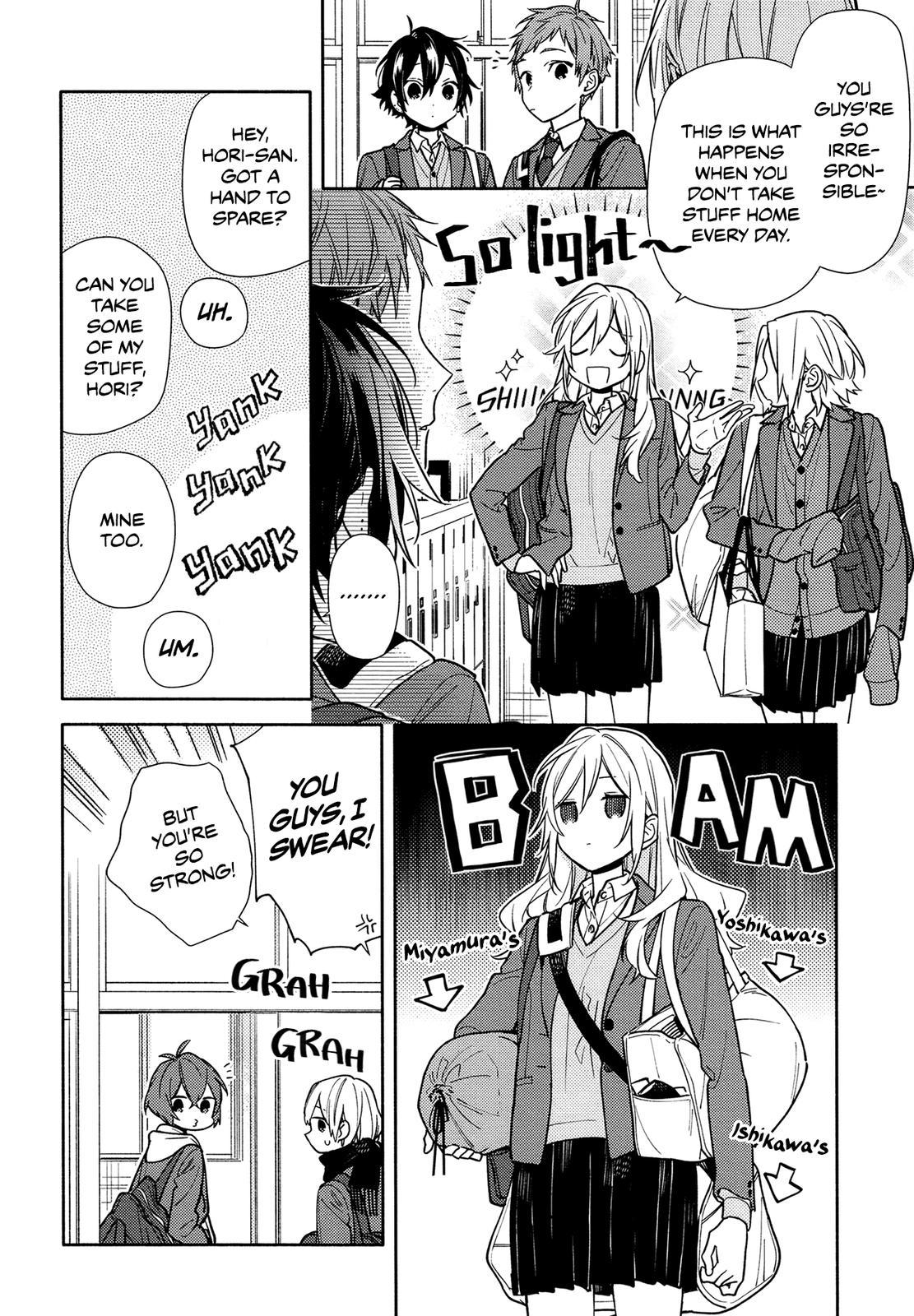 Horimiya, chapter 122.1