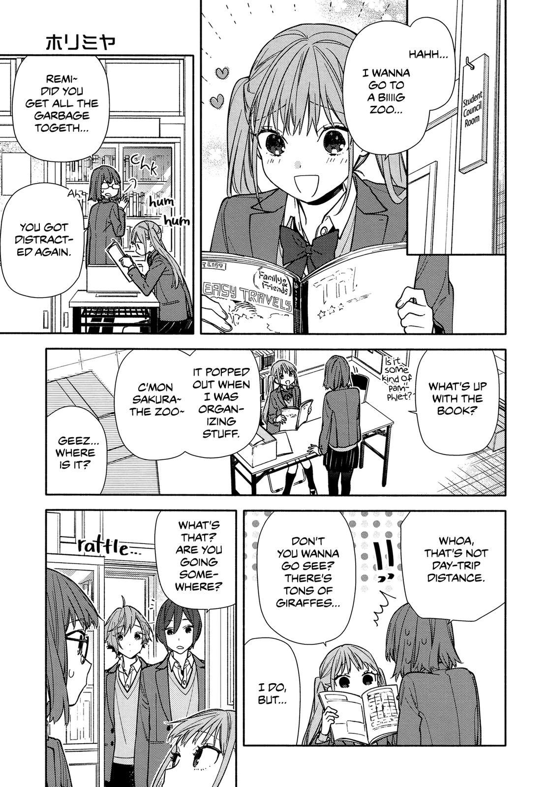 Horimiya, chapter 122.1