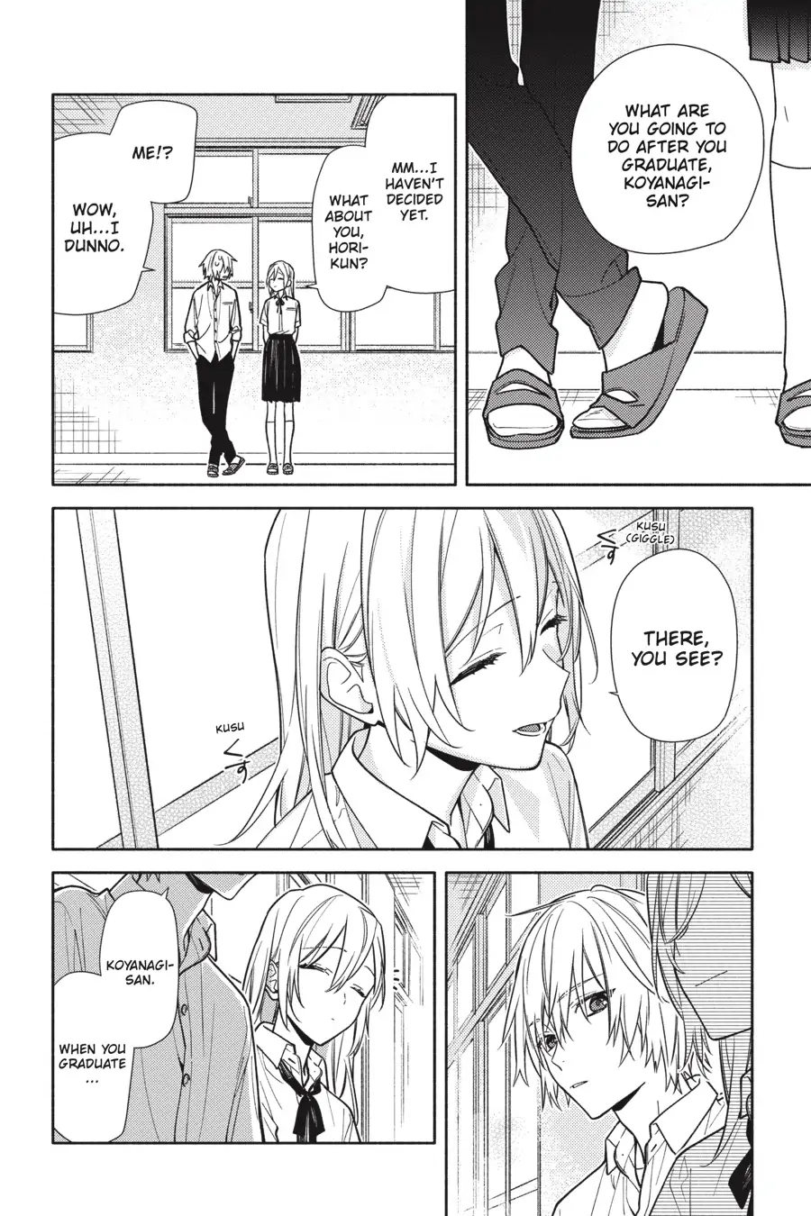 Horimiya, chapter 122.3