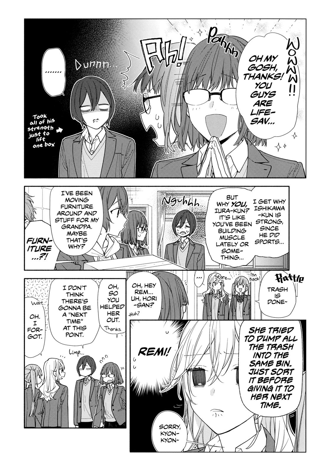 Horimiya, chapter 123.6