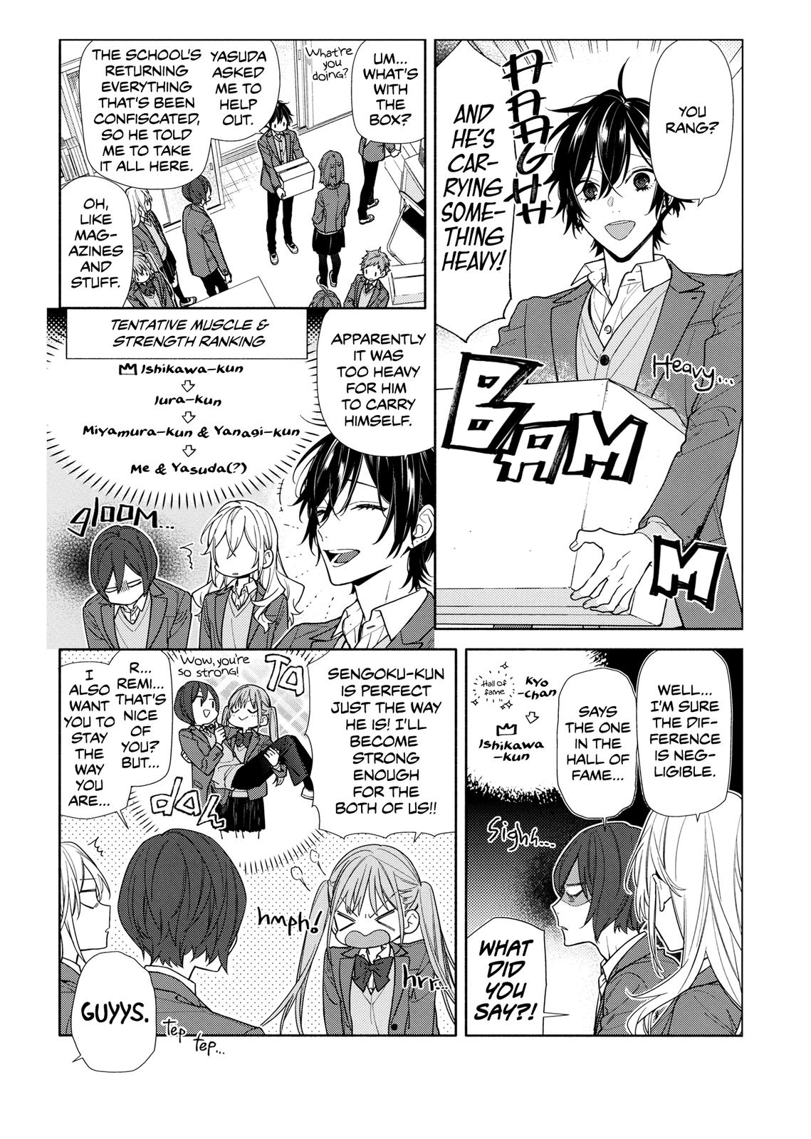 Horimiya, chapter 123.6