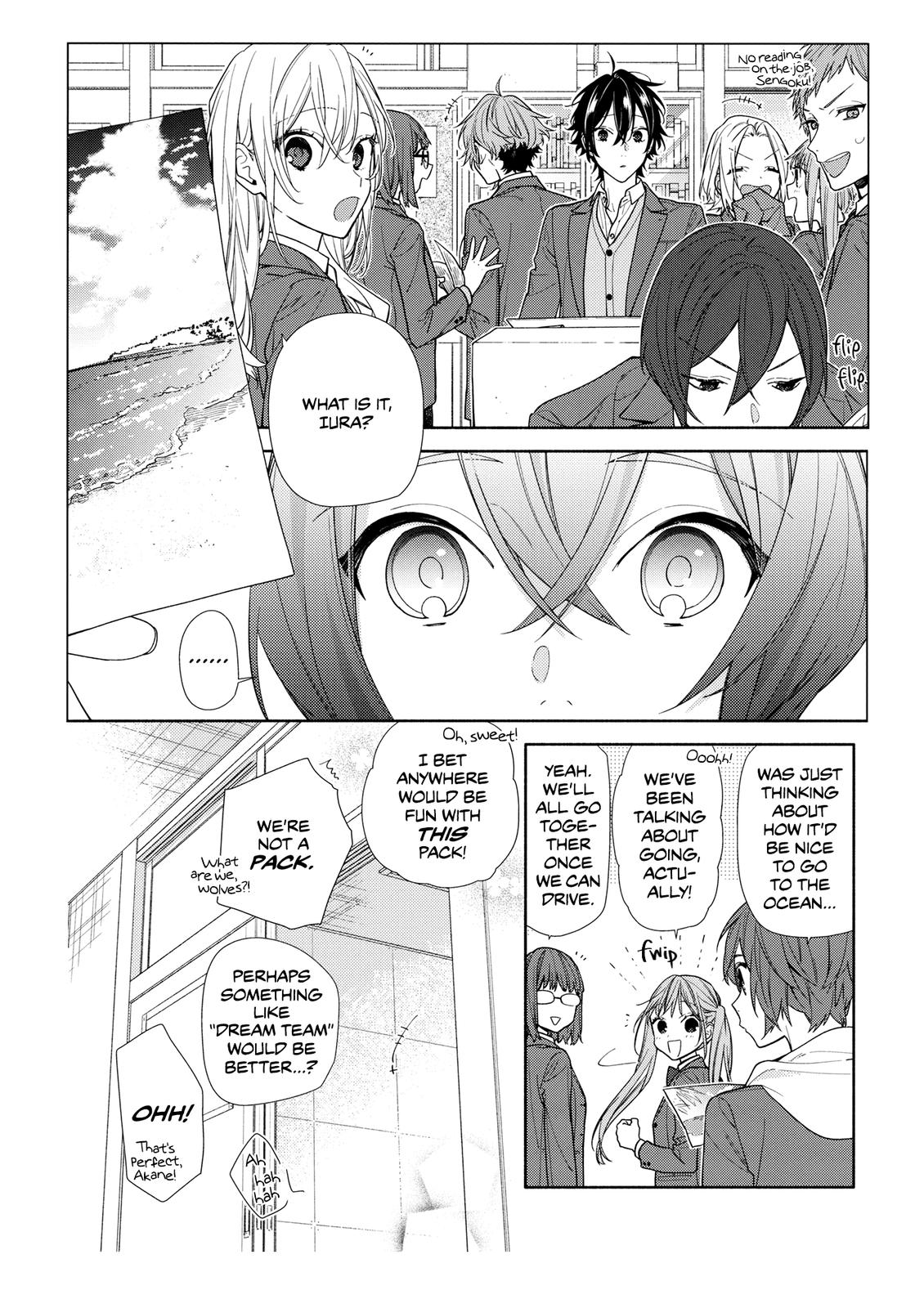 Horimiya, chapter 123.6