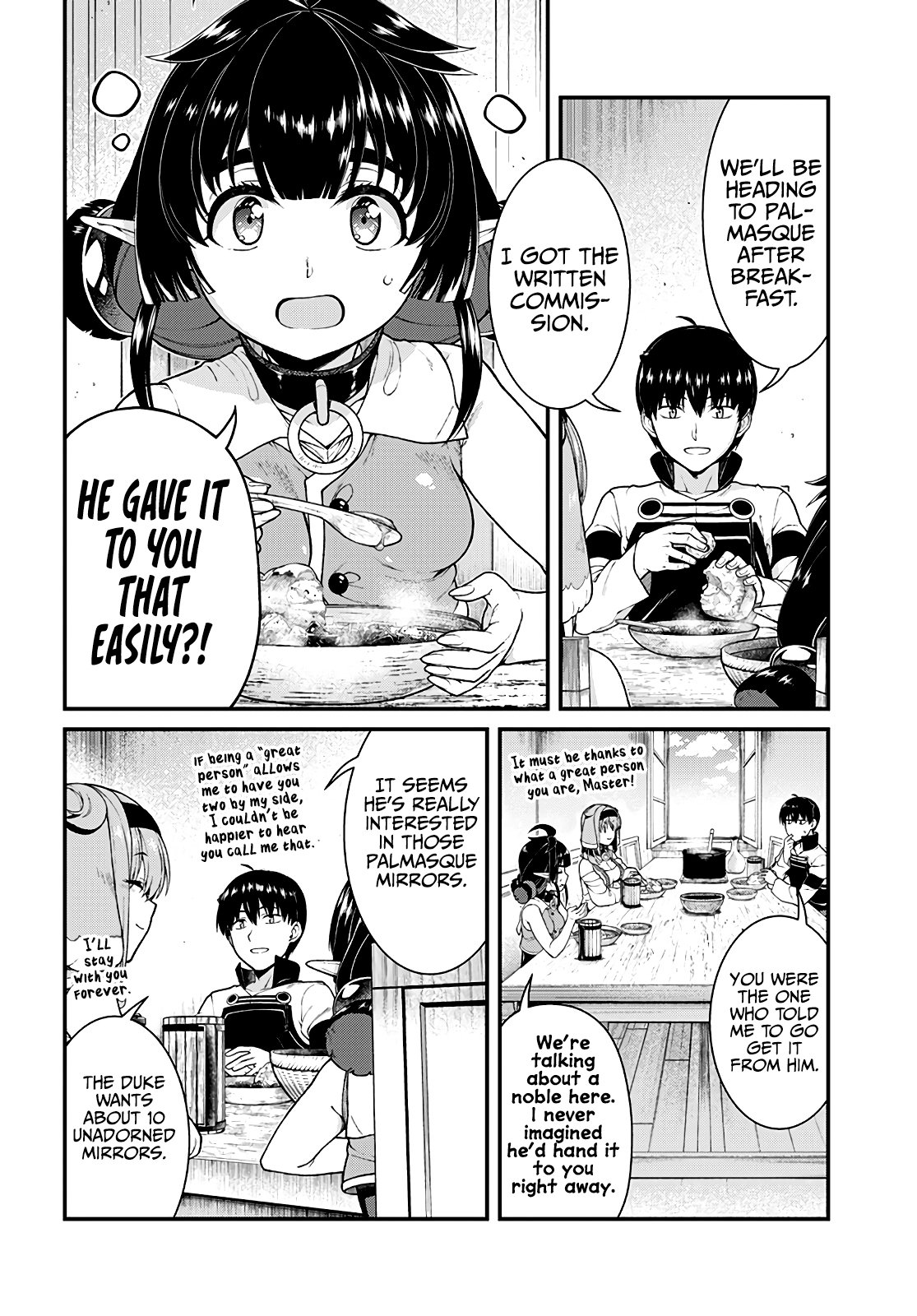 Isekai Meikyuu de Harem o, chapter 81