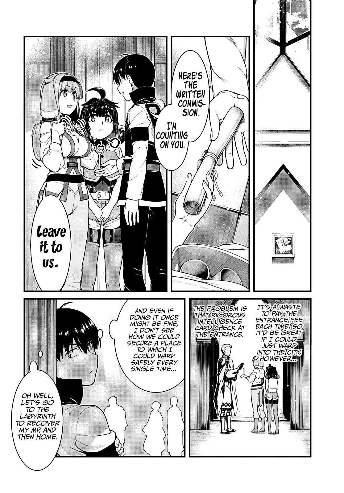 Isekai Meikyuu de Harem o, chapter 81