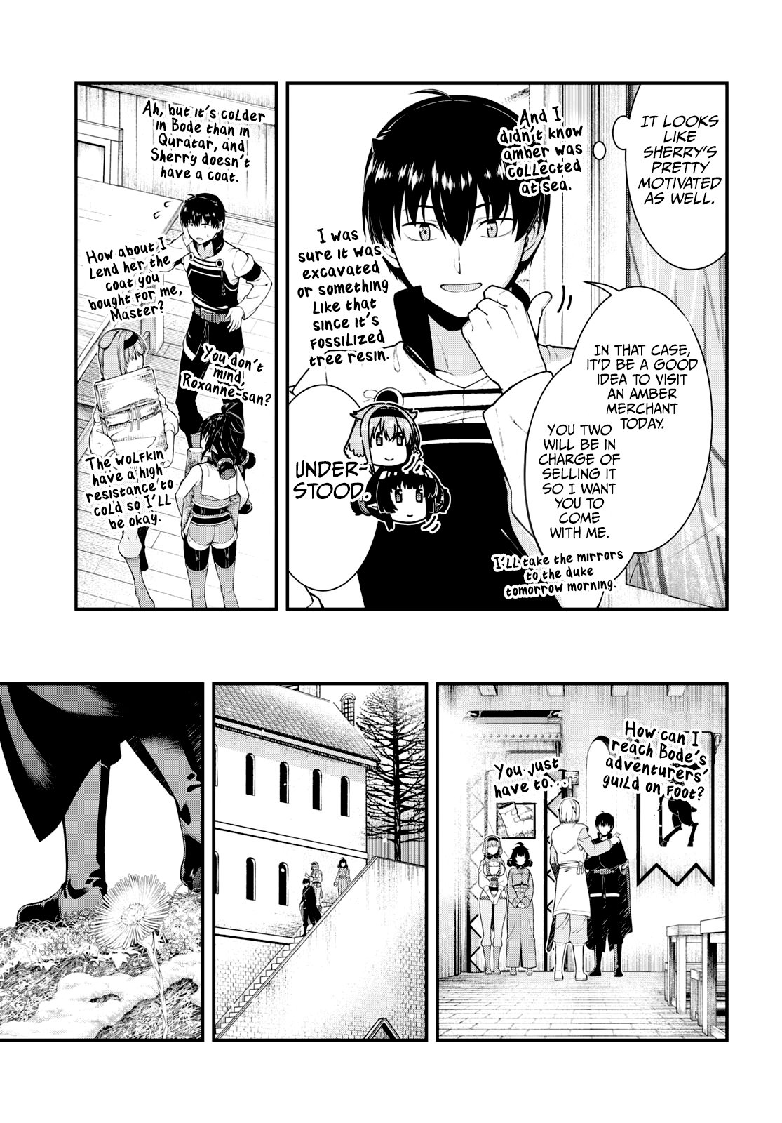 Isekai Meikyuu de Harem o, chapter 82