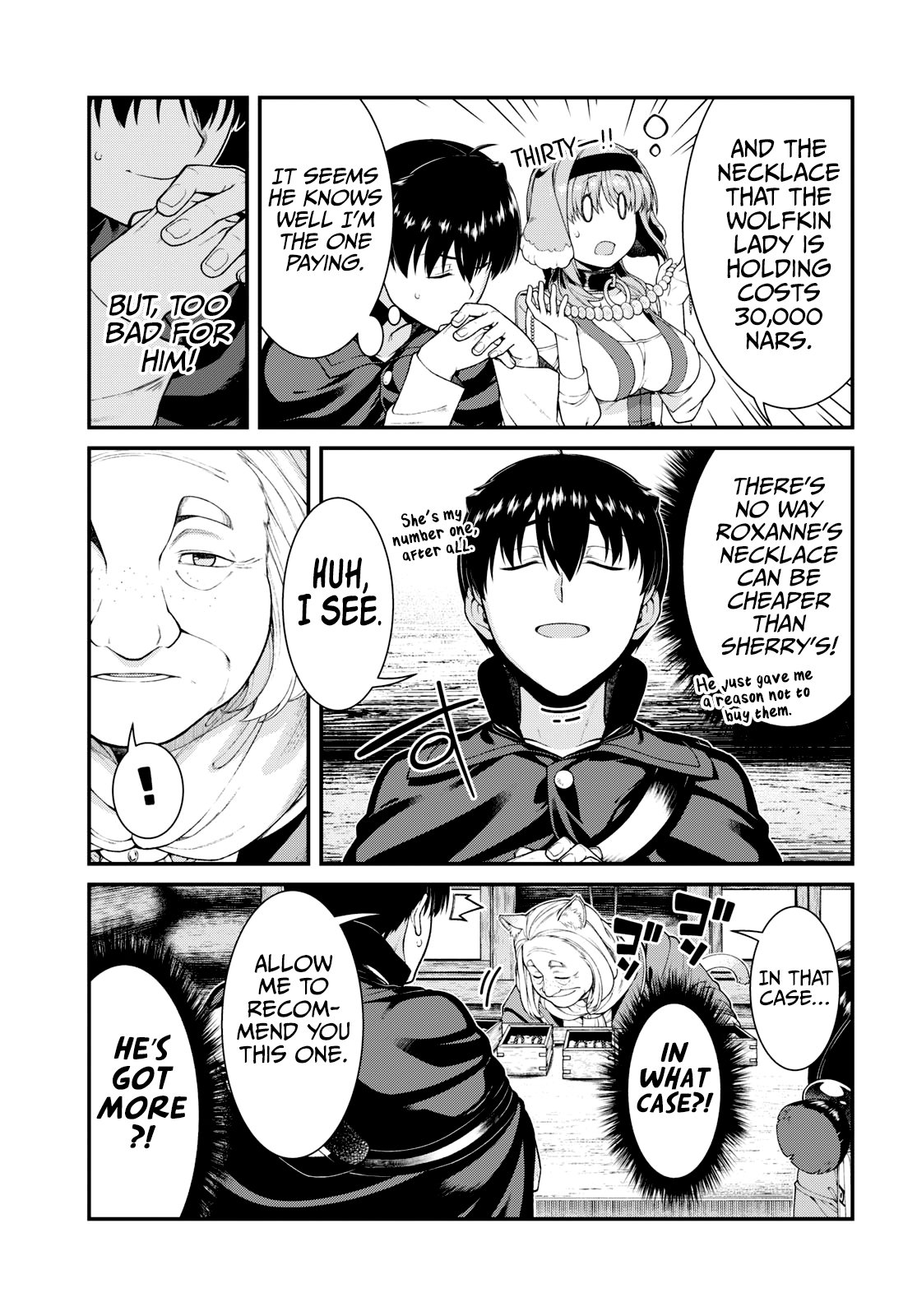 Isekai Meikyuu de Harem o, chapter 83