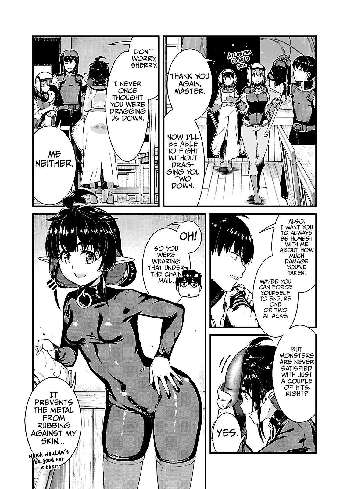 Isekai Meikyuu de Harem o, chapter 86