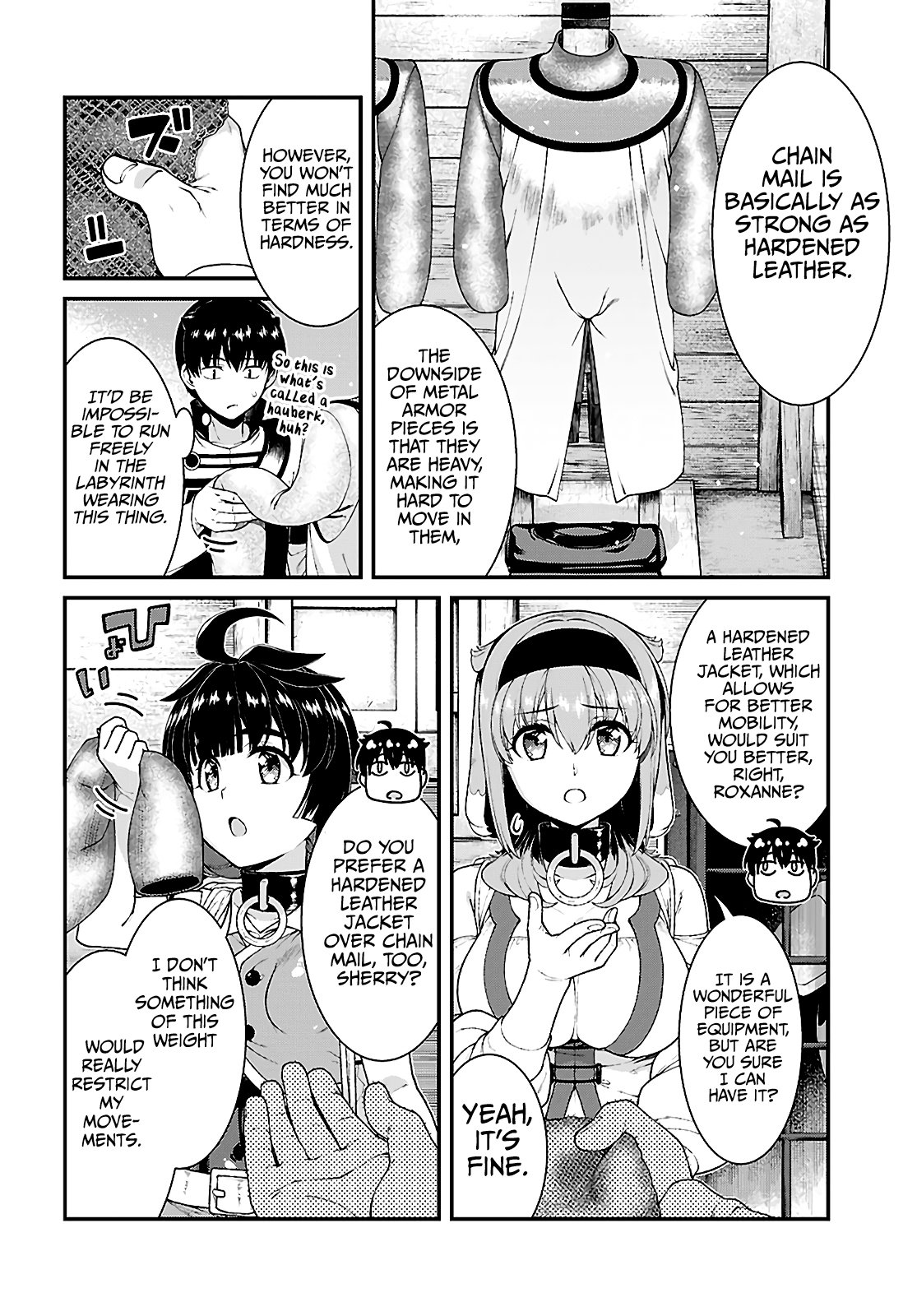 Isekai Meikyuu de Harem o, chapter 86