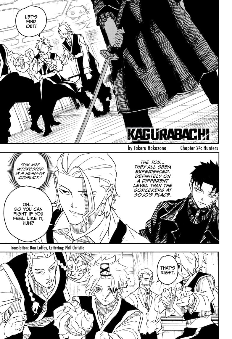 Kagurabachi, chapter 24