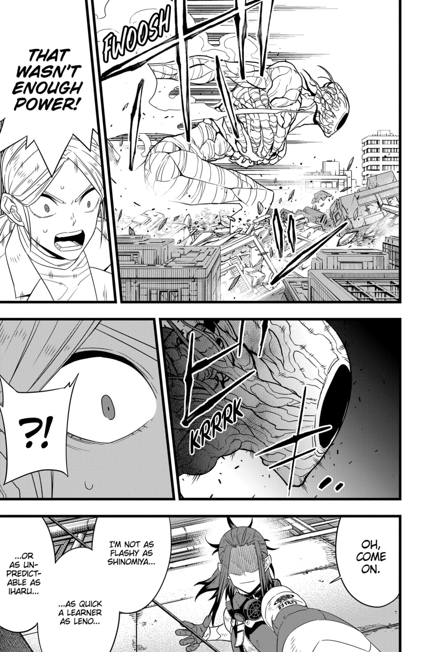 Kaiju No. 8, chapter 102