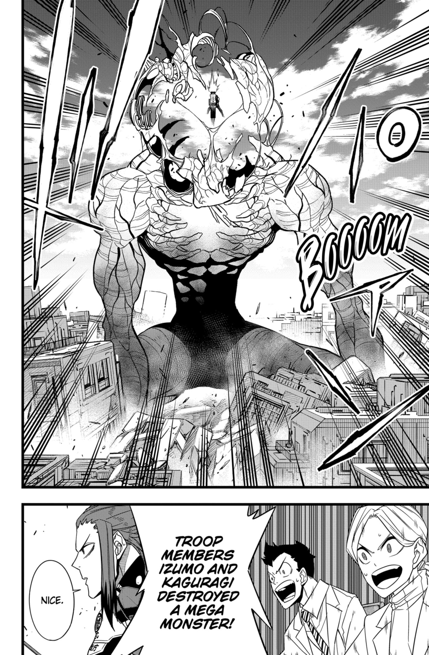 Kaiju No. 8, chapter 102