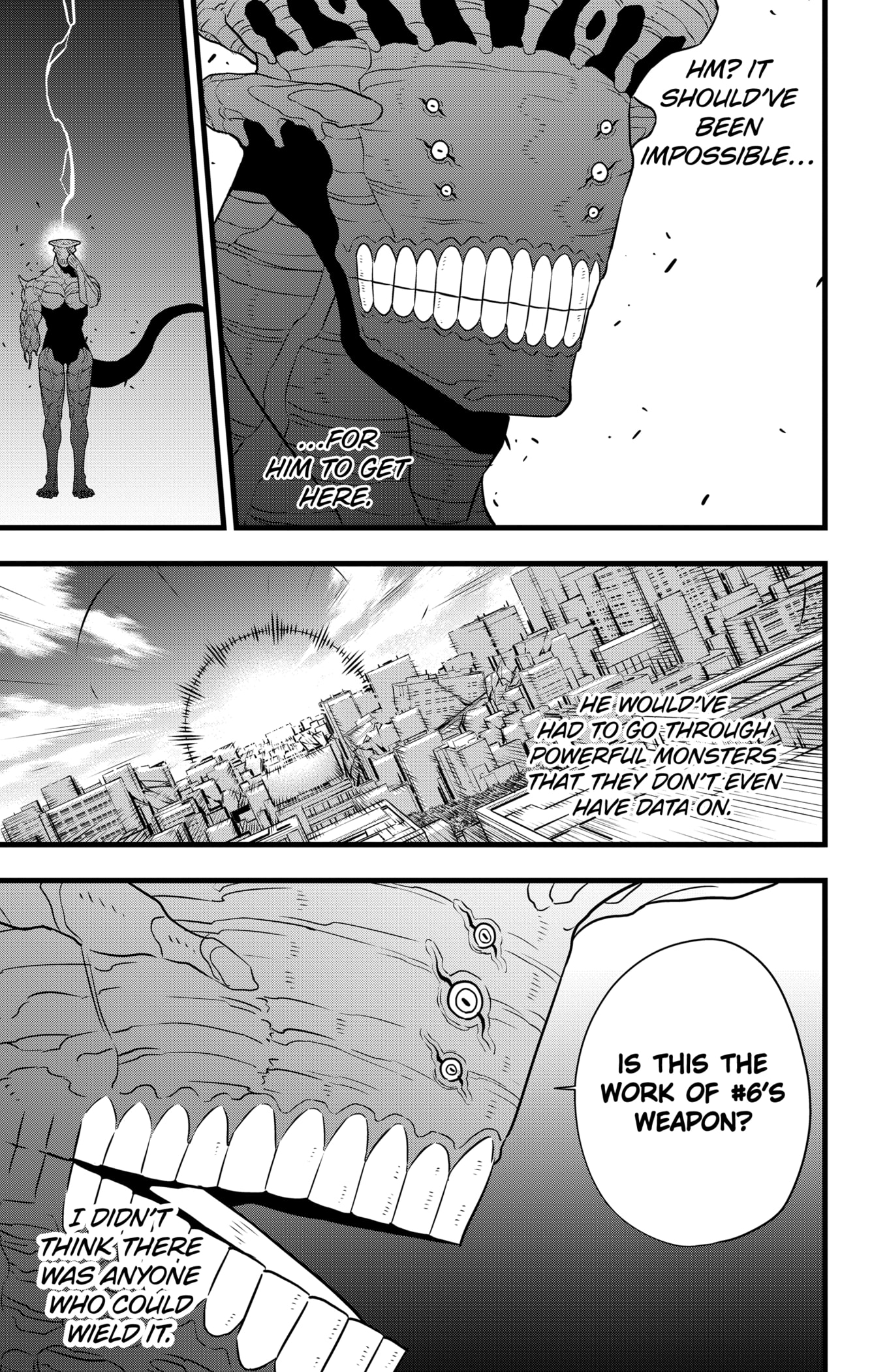 Kaiju No. 8, chapter 105