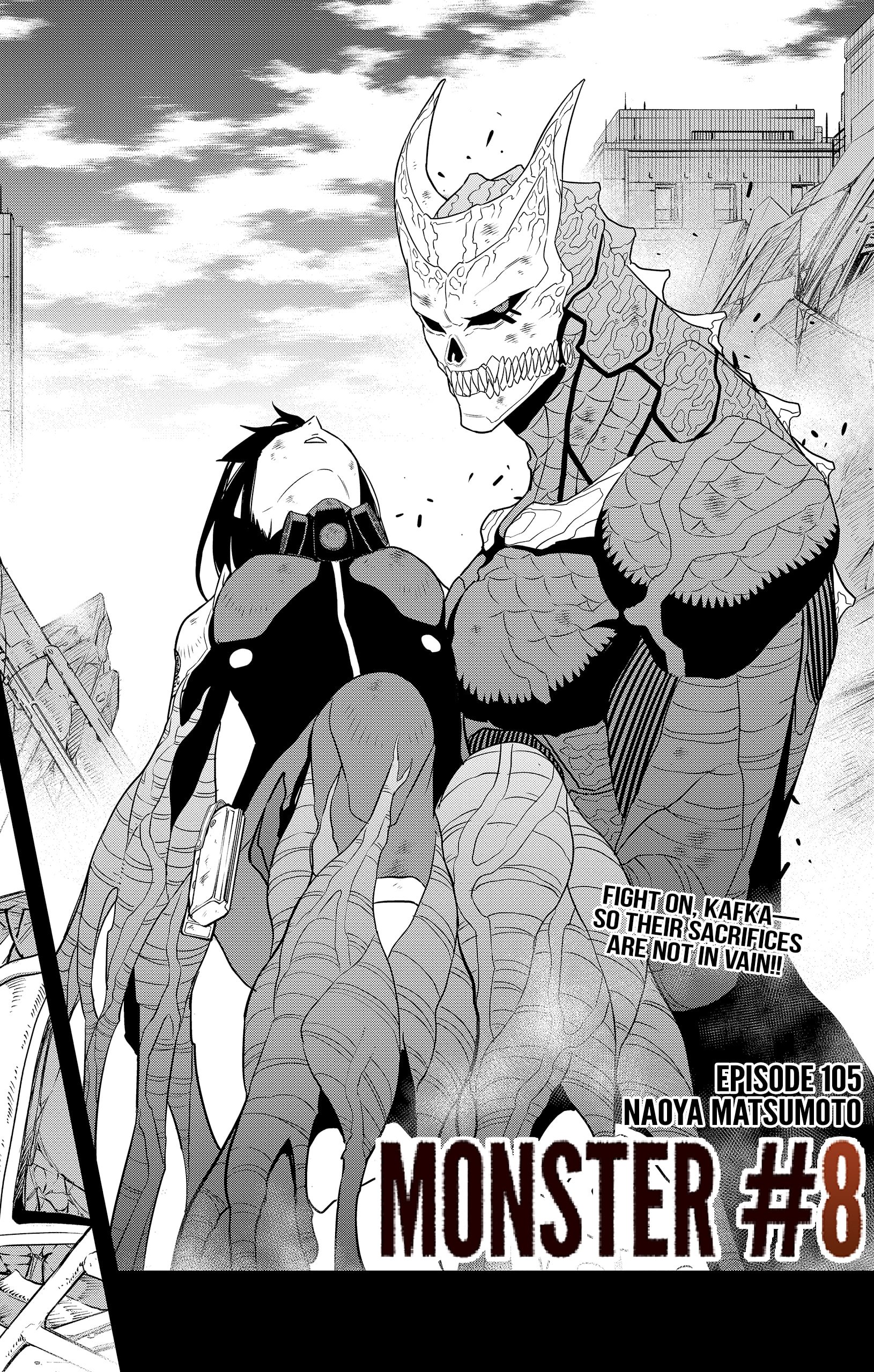 Kaiju No. 8, chapter 105