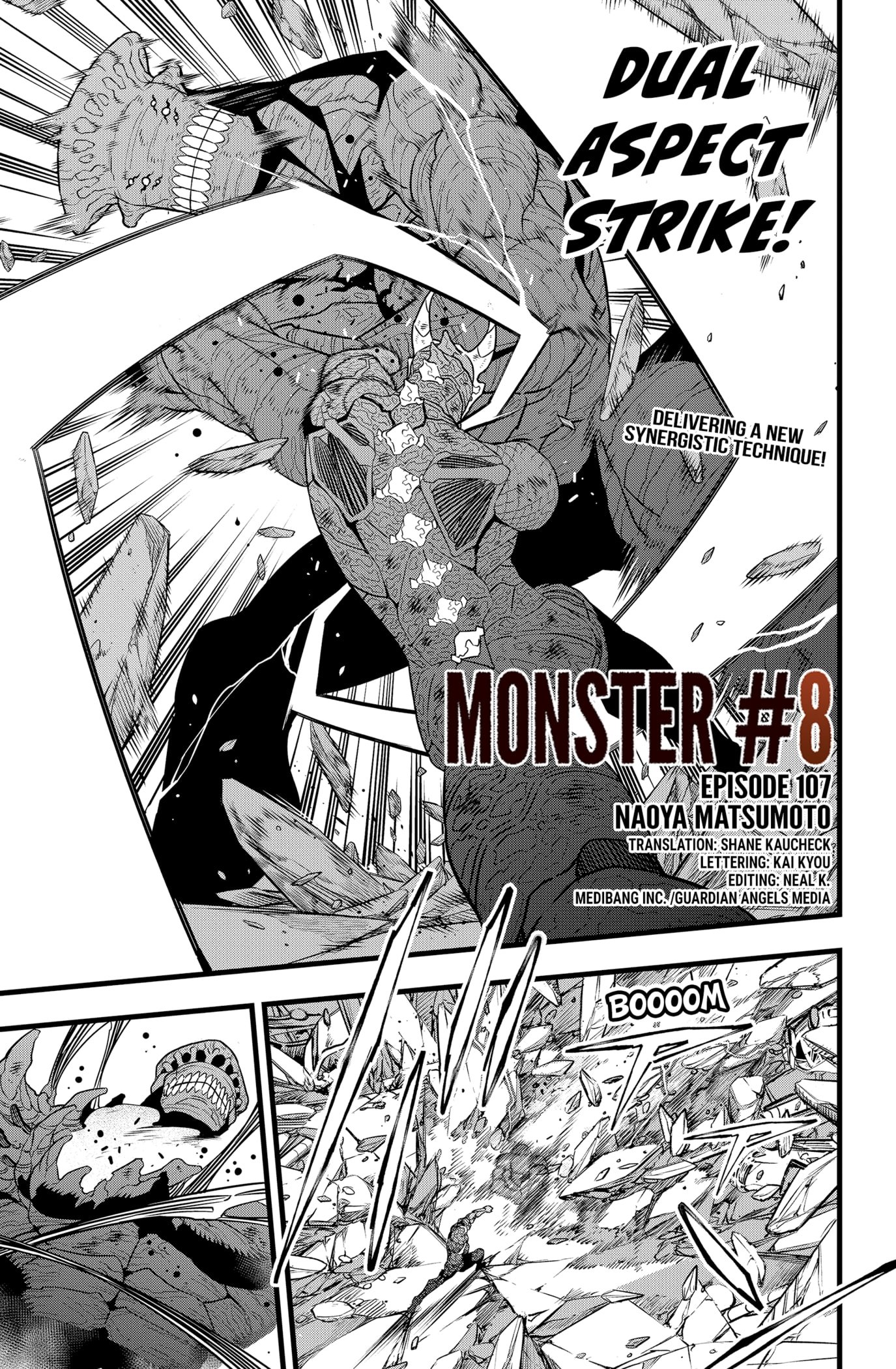 Kaiju No. 8, chapter 107