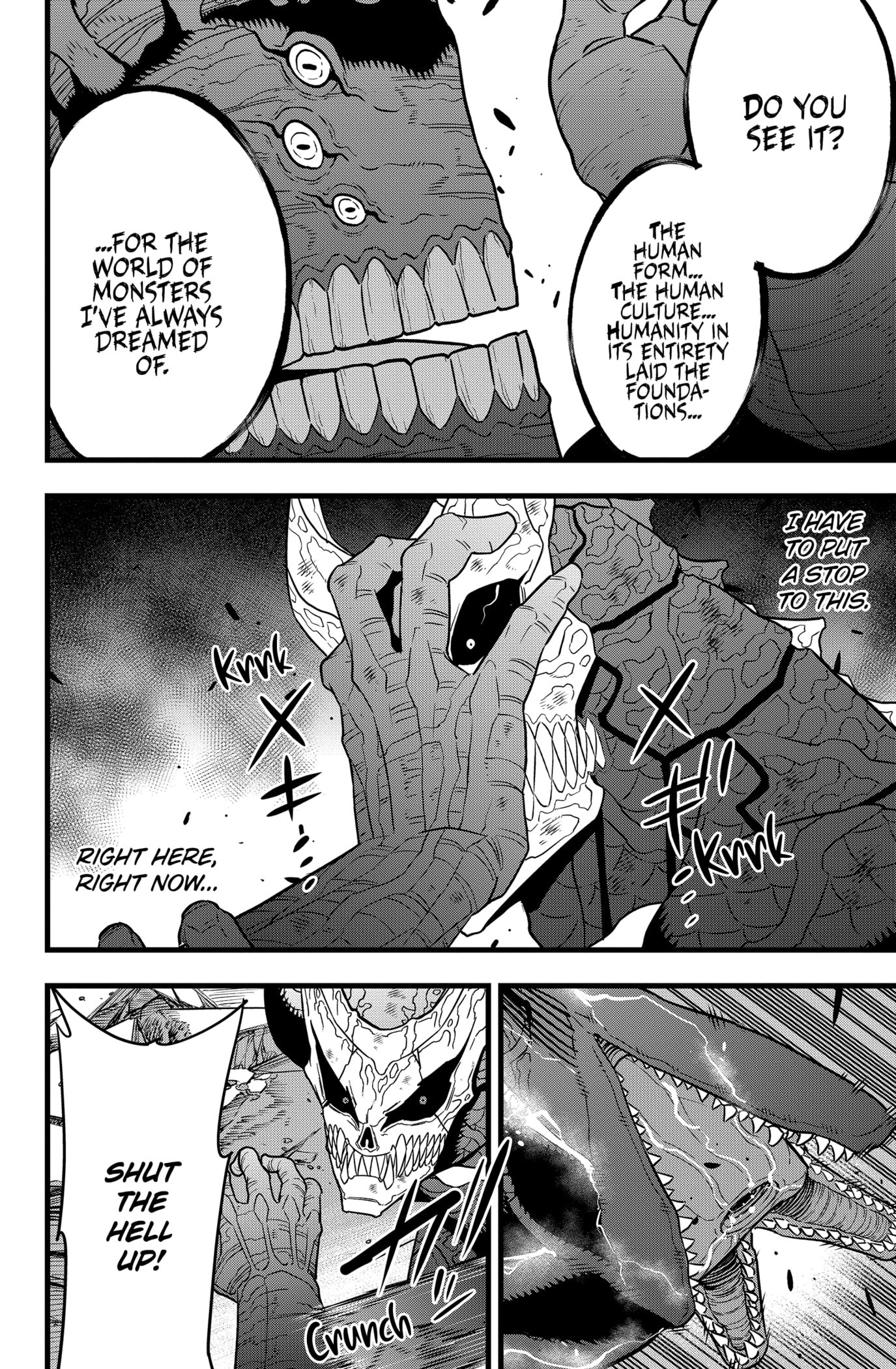 Kaiju No. 8, chapter 107